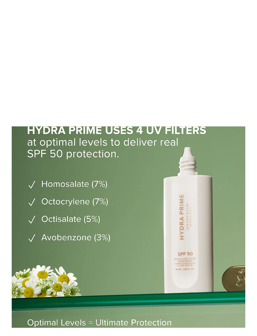 Anastasia Beverly Hills - Hydra Prime SPF 50 - för ansiktet - clear - 5