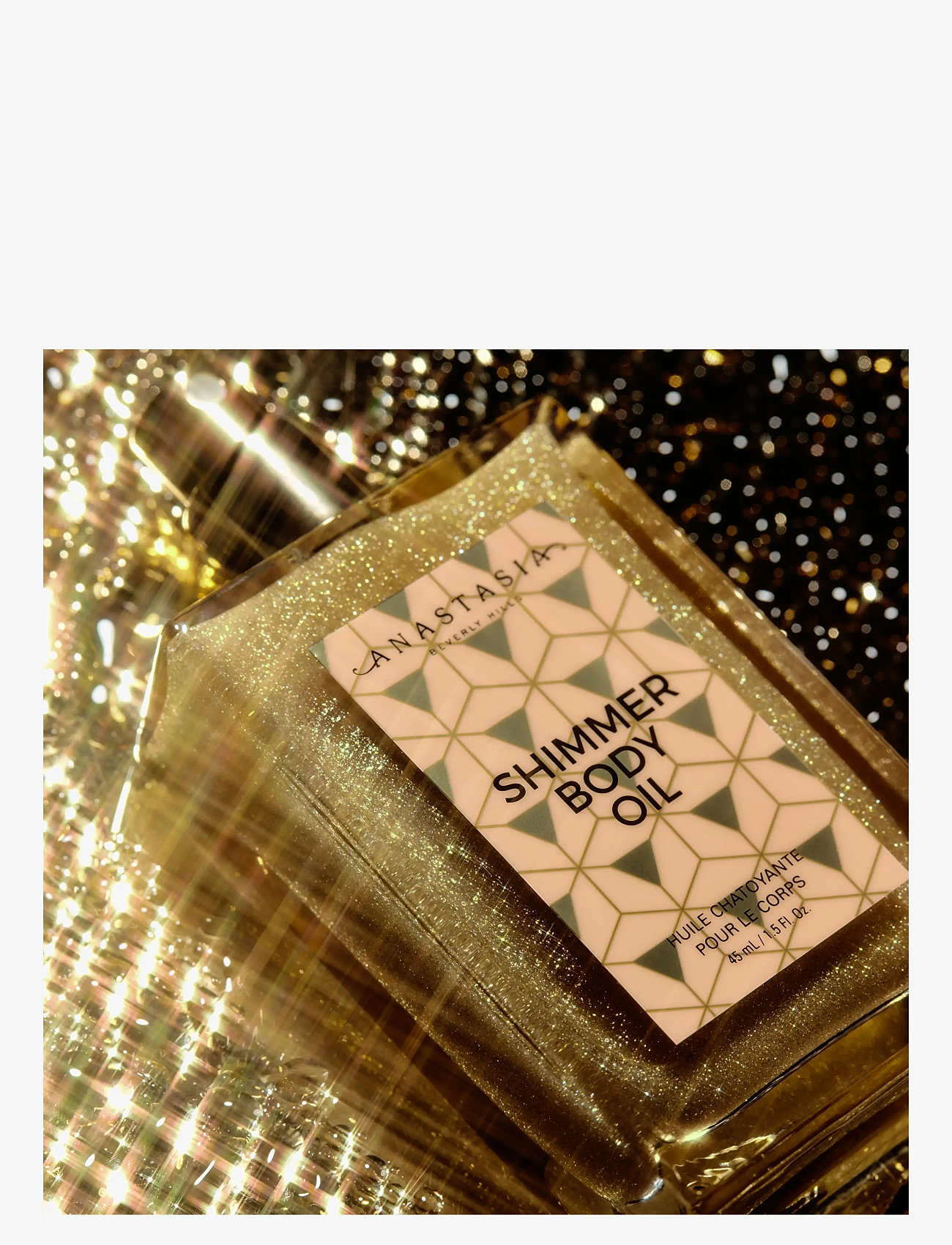 Anastasia Beverly Hills - Shimmer Body Oil - rejsestørrelser & kits  - clear - 1