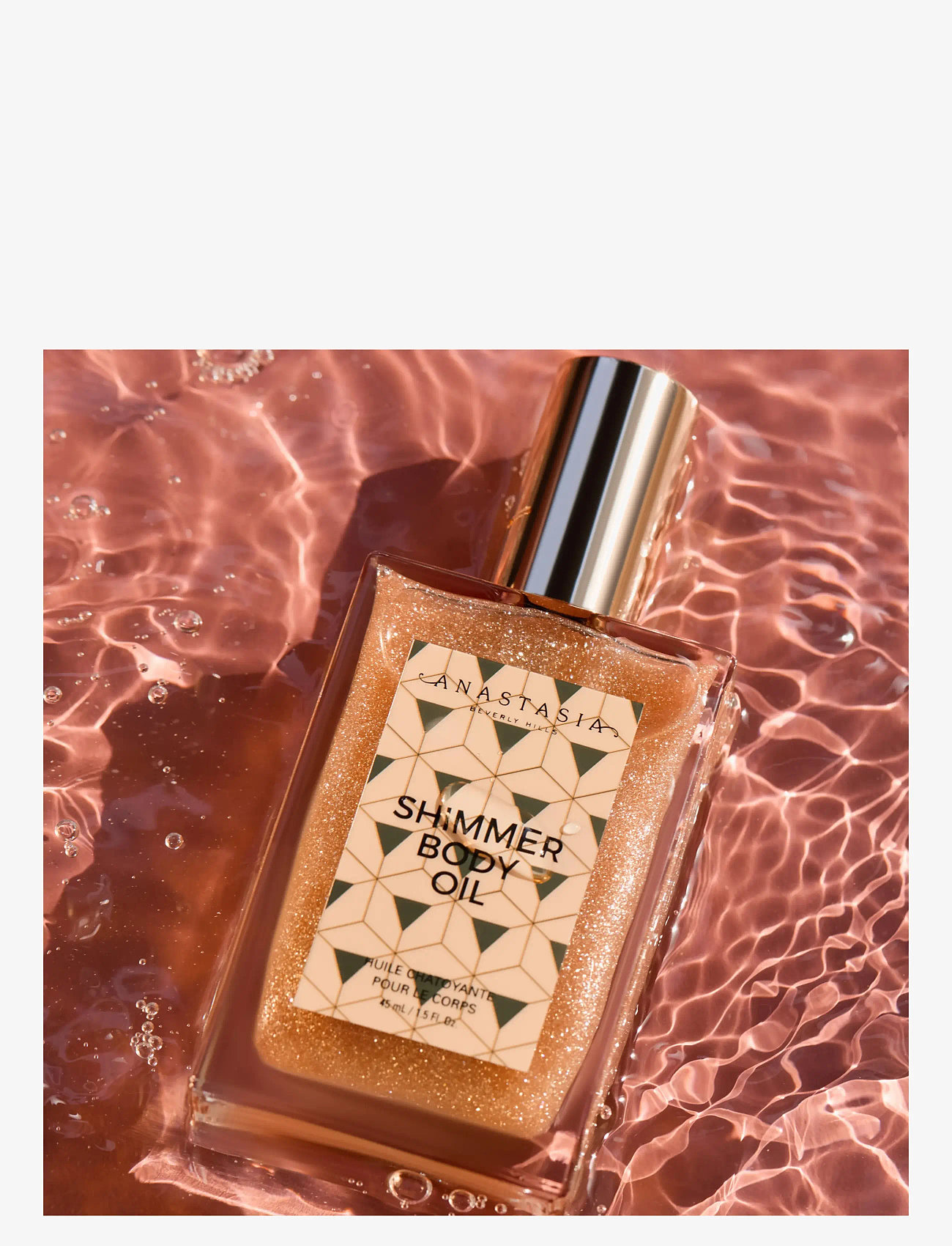 Anastasia Beverly Hills - Shimmer Body Oil - rejsestørrelser & kits  - rose gold - 1