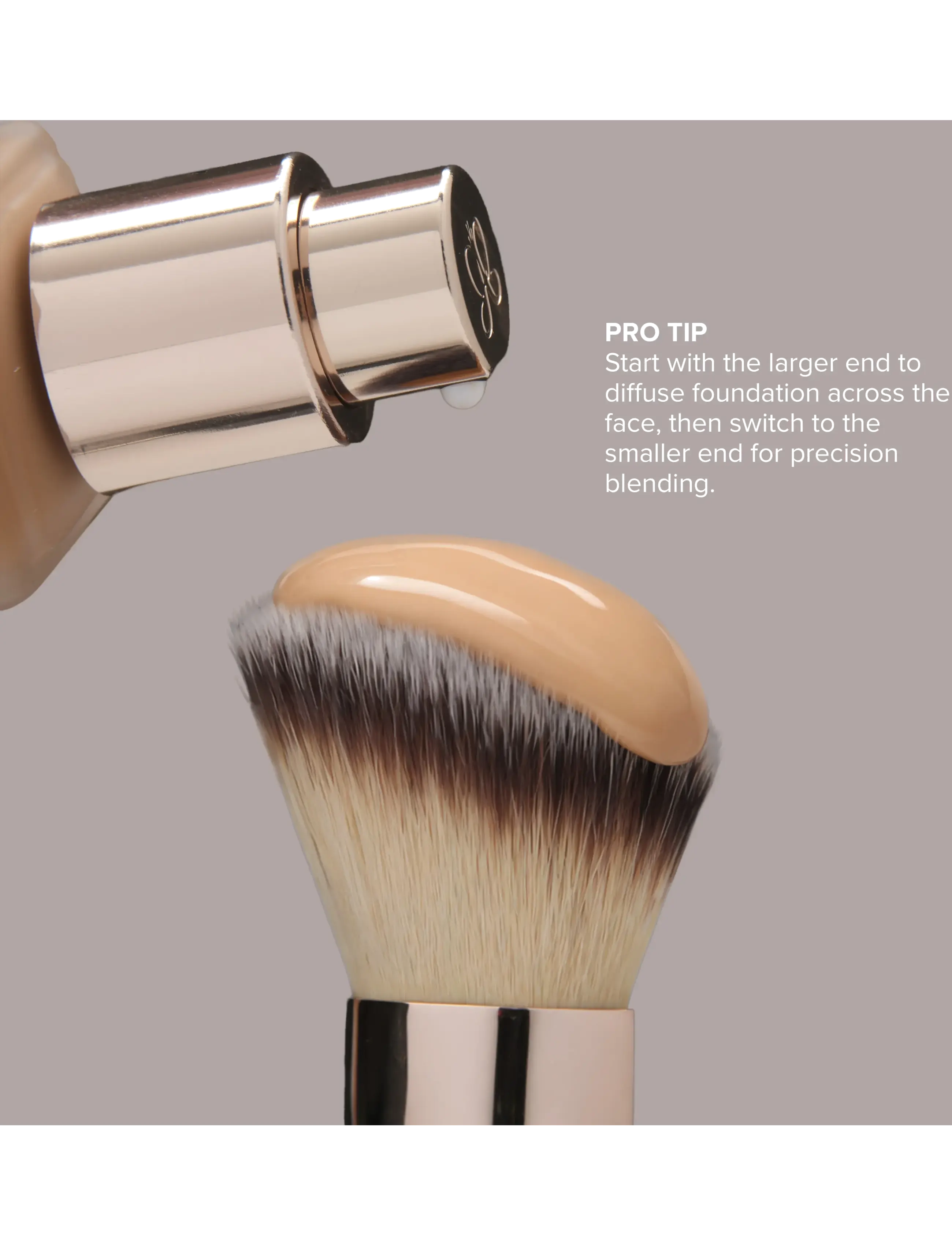 Anastasia Beverly Hills Impeccable Brush Felfri ansiktsborste sminkverktyg dam – bild 5