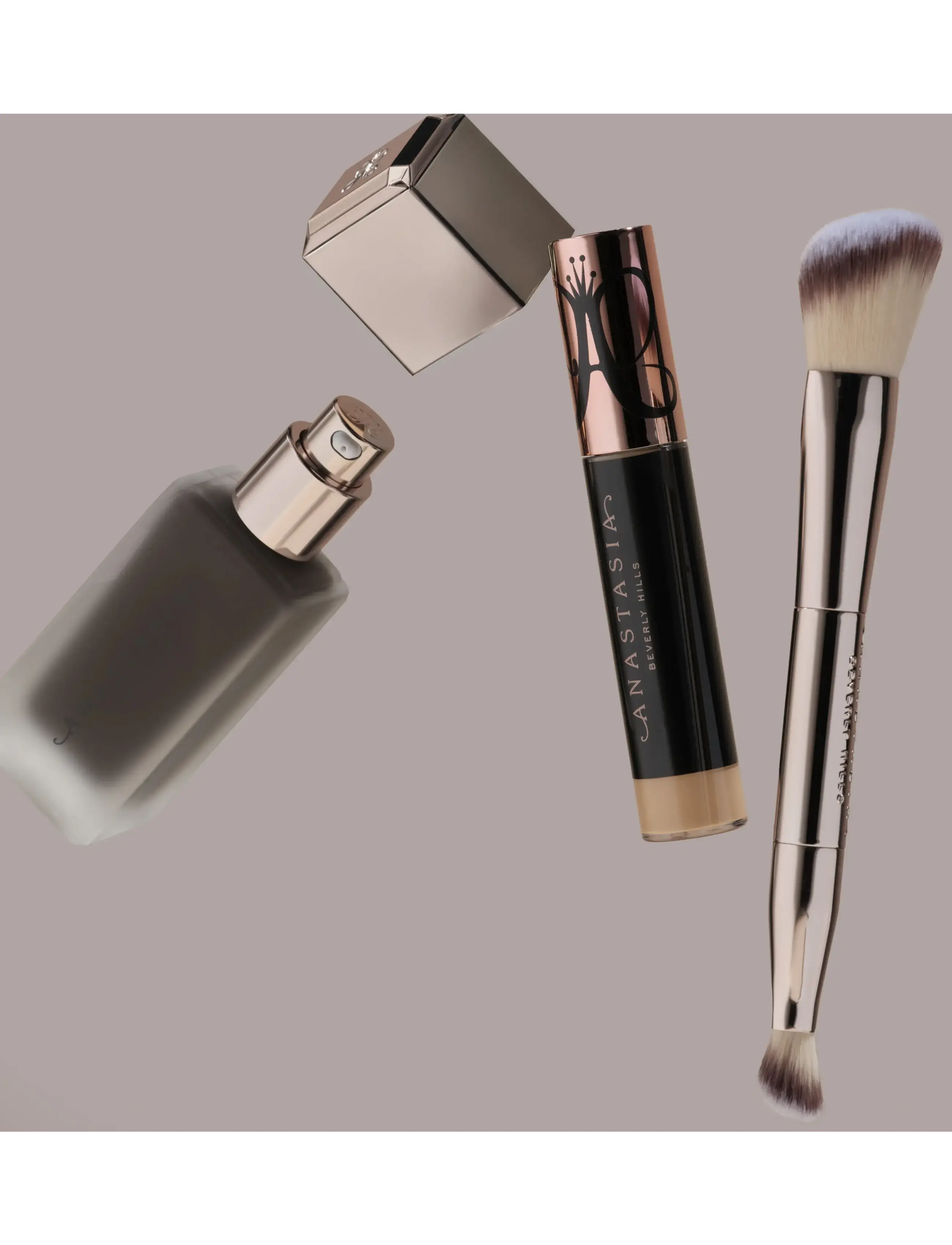 Anastasia Beverly Hills Impeccable Brush Felfri ansiktsborste sminkverktyg dam – bild 7