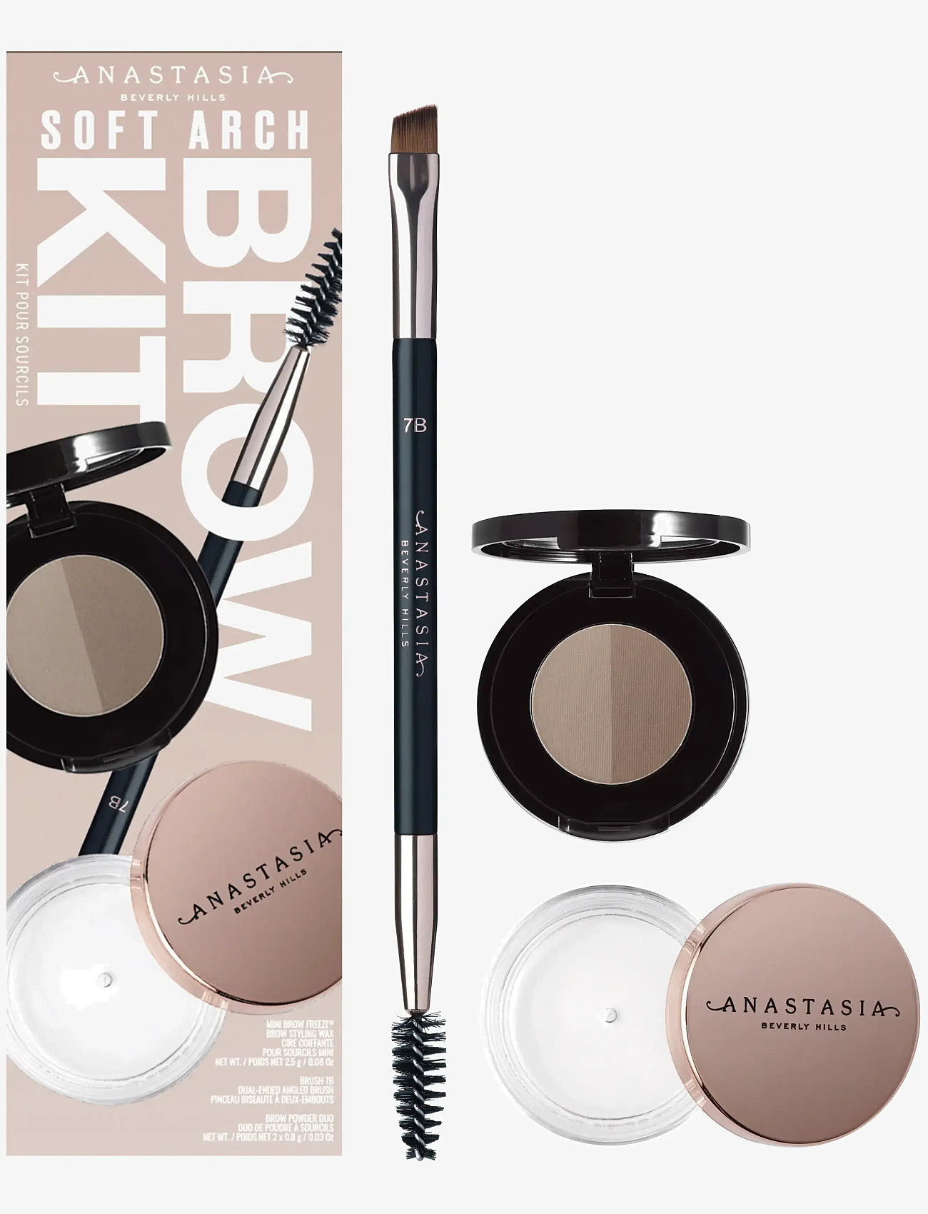 Anastasia Beverly Hills - Soft Arch Brow Kit - giftset - medium brown - 0