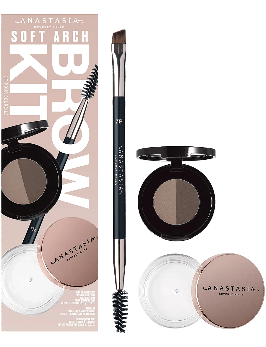Anastasia Beverly Hills - Soft Arch Brow Kit - giftset - dark brown - 0