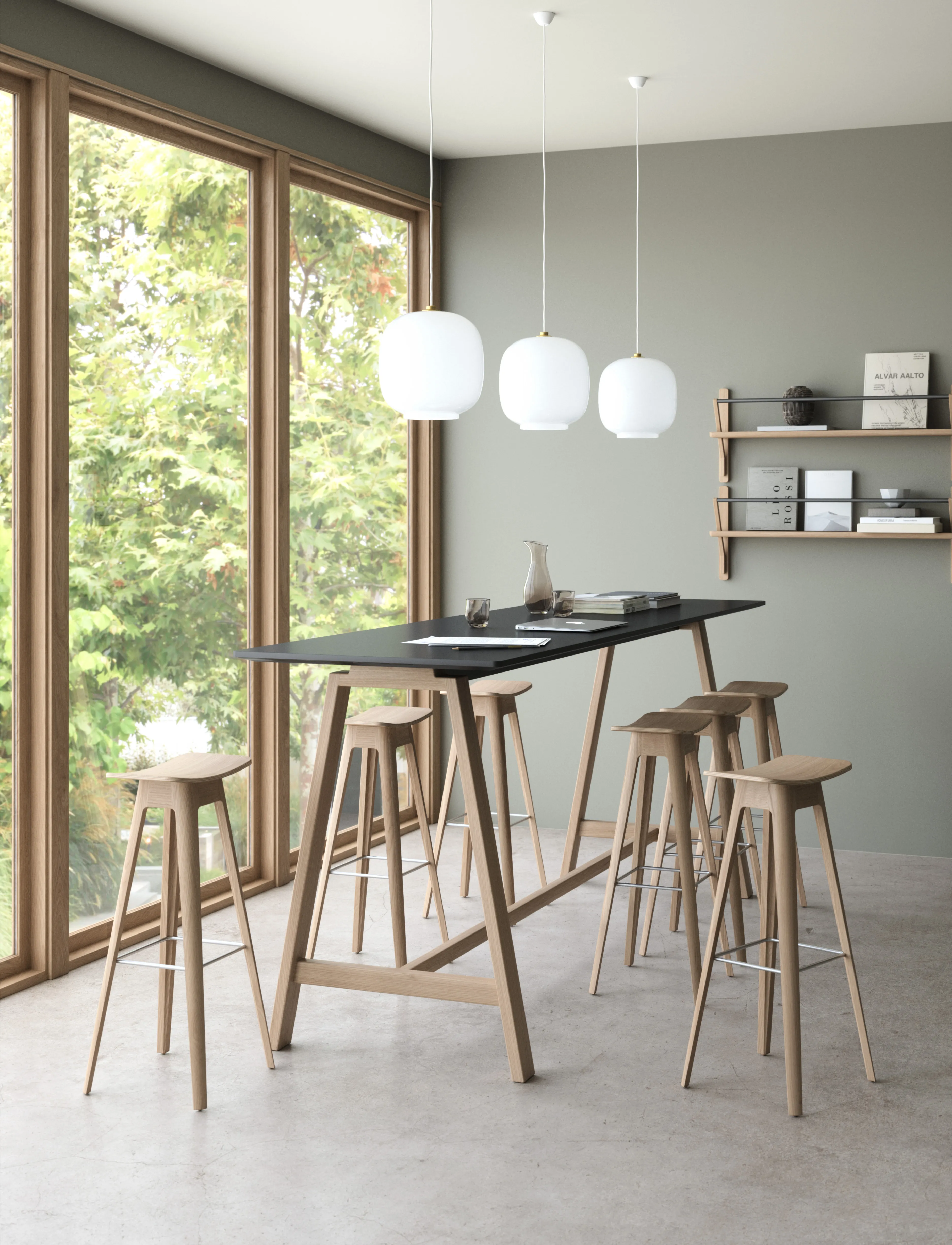 Andersen Furniture Hc1 Barstol, One Size, Chairs & Stools - Barstools, Homeware