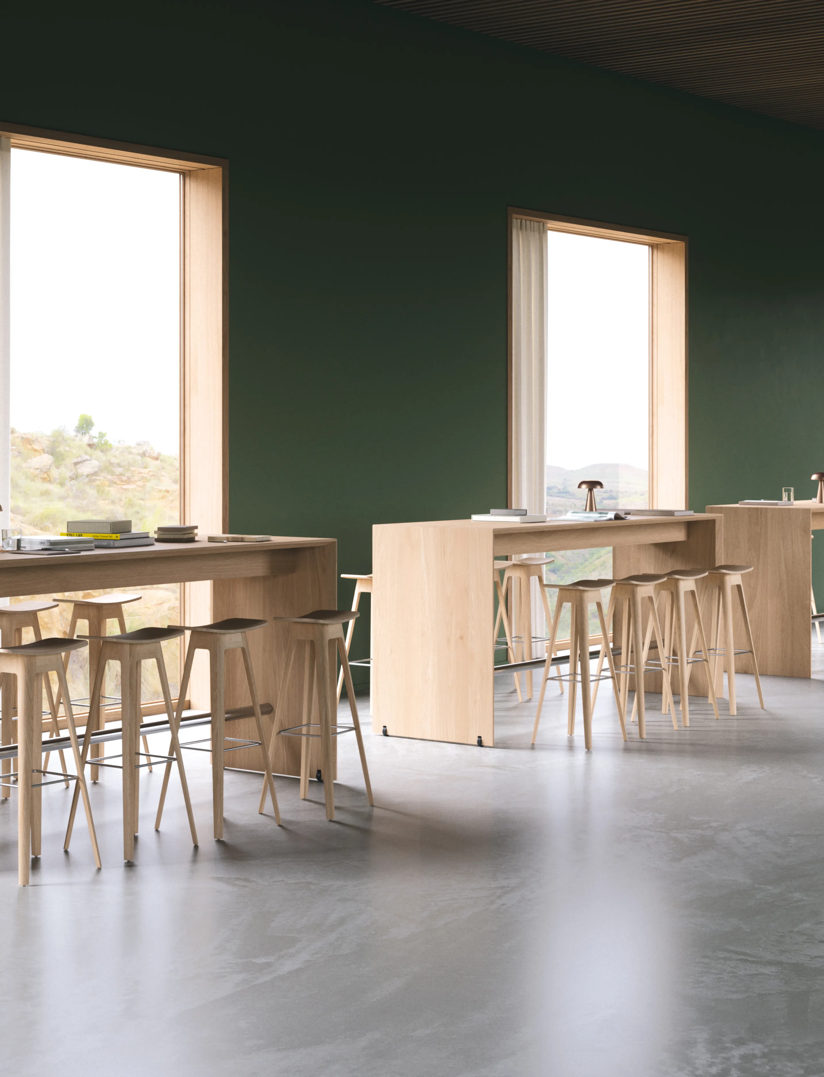 Andersen Furniture - HC1 - barkrukken - natur - 3