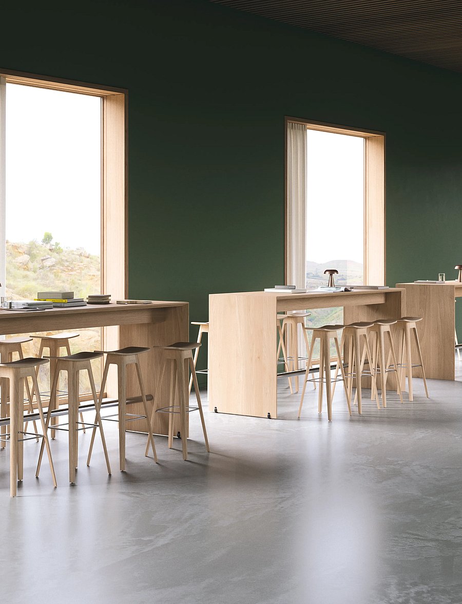 Andersen Furniture - HC1 - barhocker - natur - 3