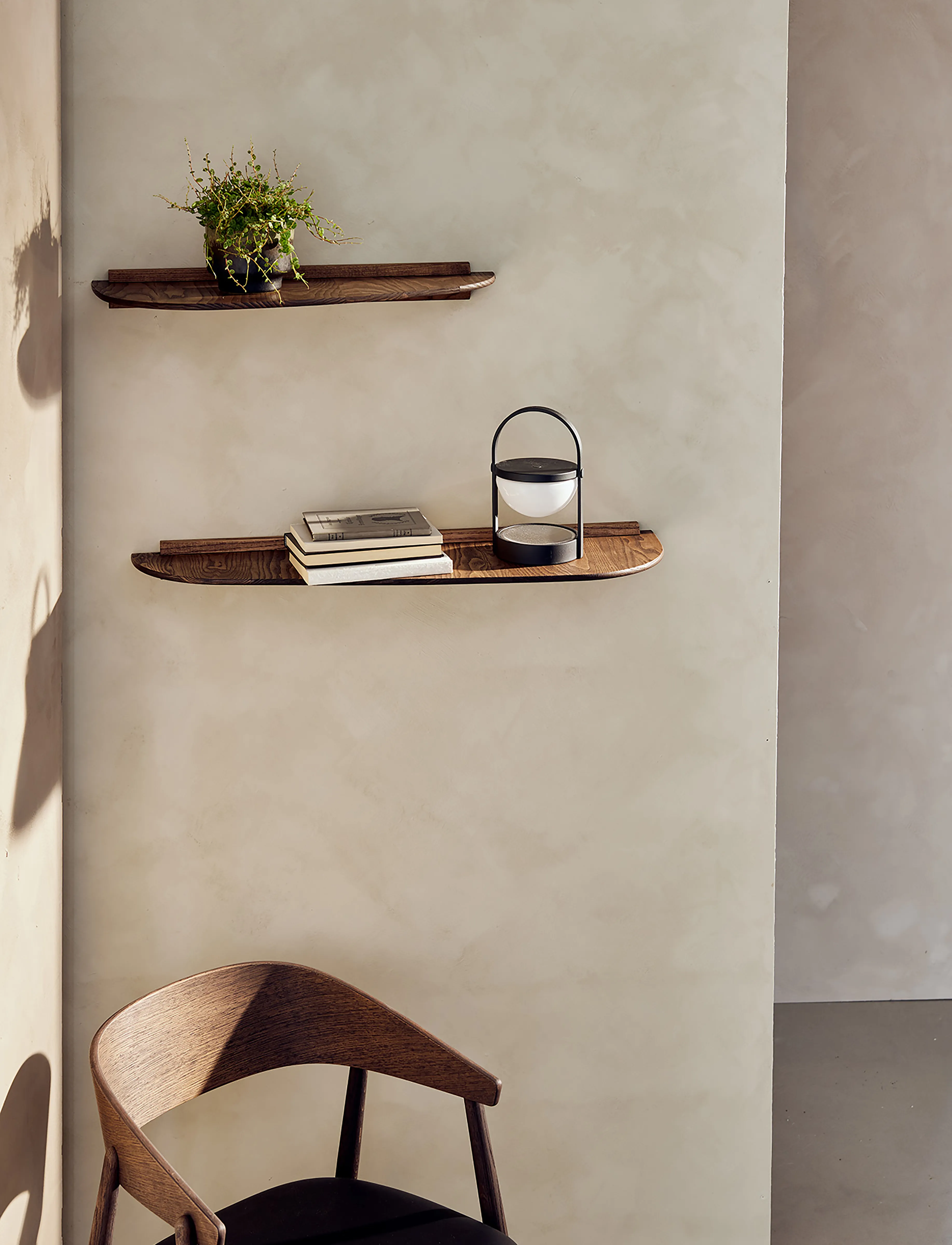 Andersen Furniture Shelf 2, One Size, Furniture, Braun - Shelves, Homeware