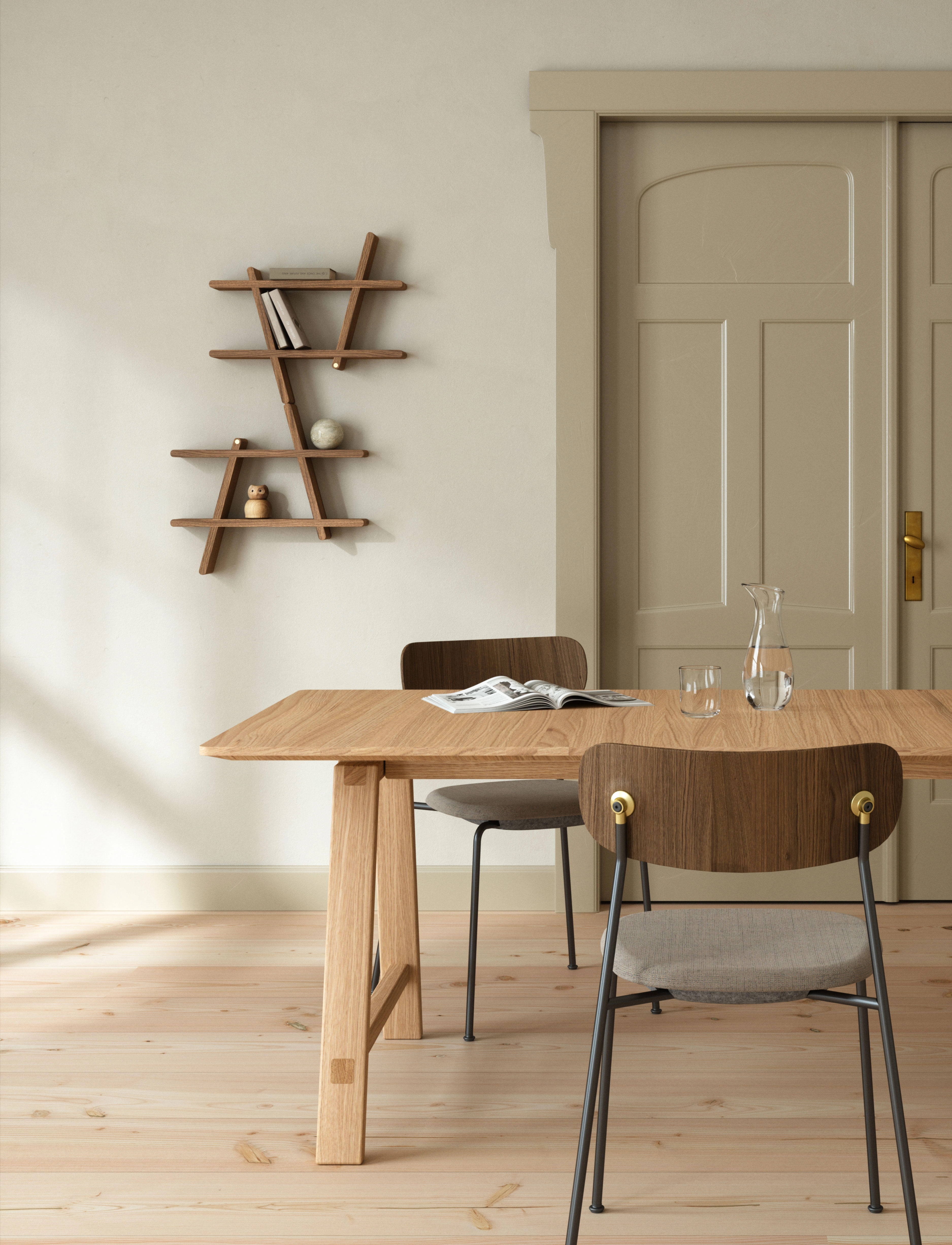 Andersen Furniture A-Shelf, M, Furniture, Braun - Shelves, Homeware