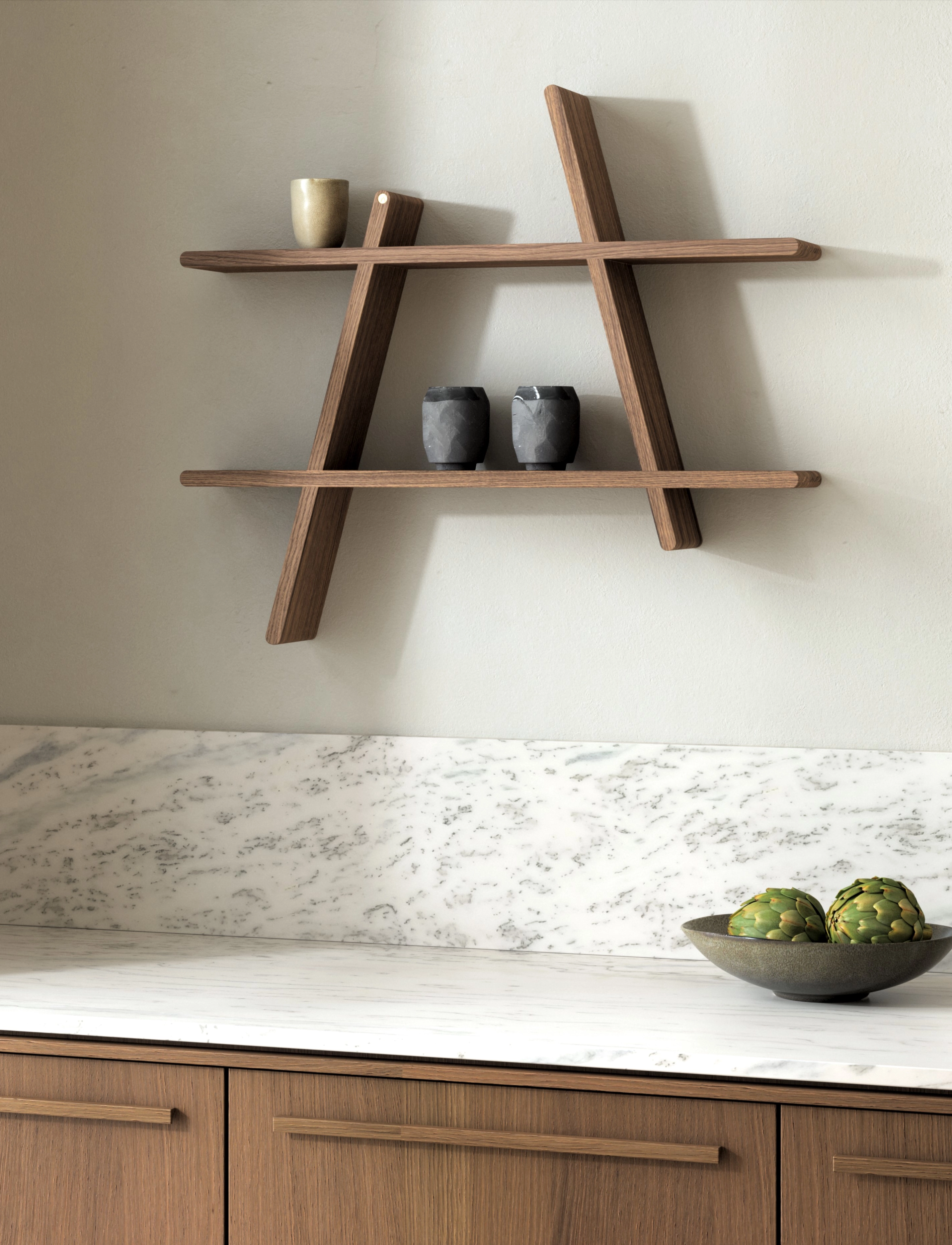 Andersen Furniture - A-Shelf - sõbrapäeva kingitused - smoked oiled - 3