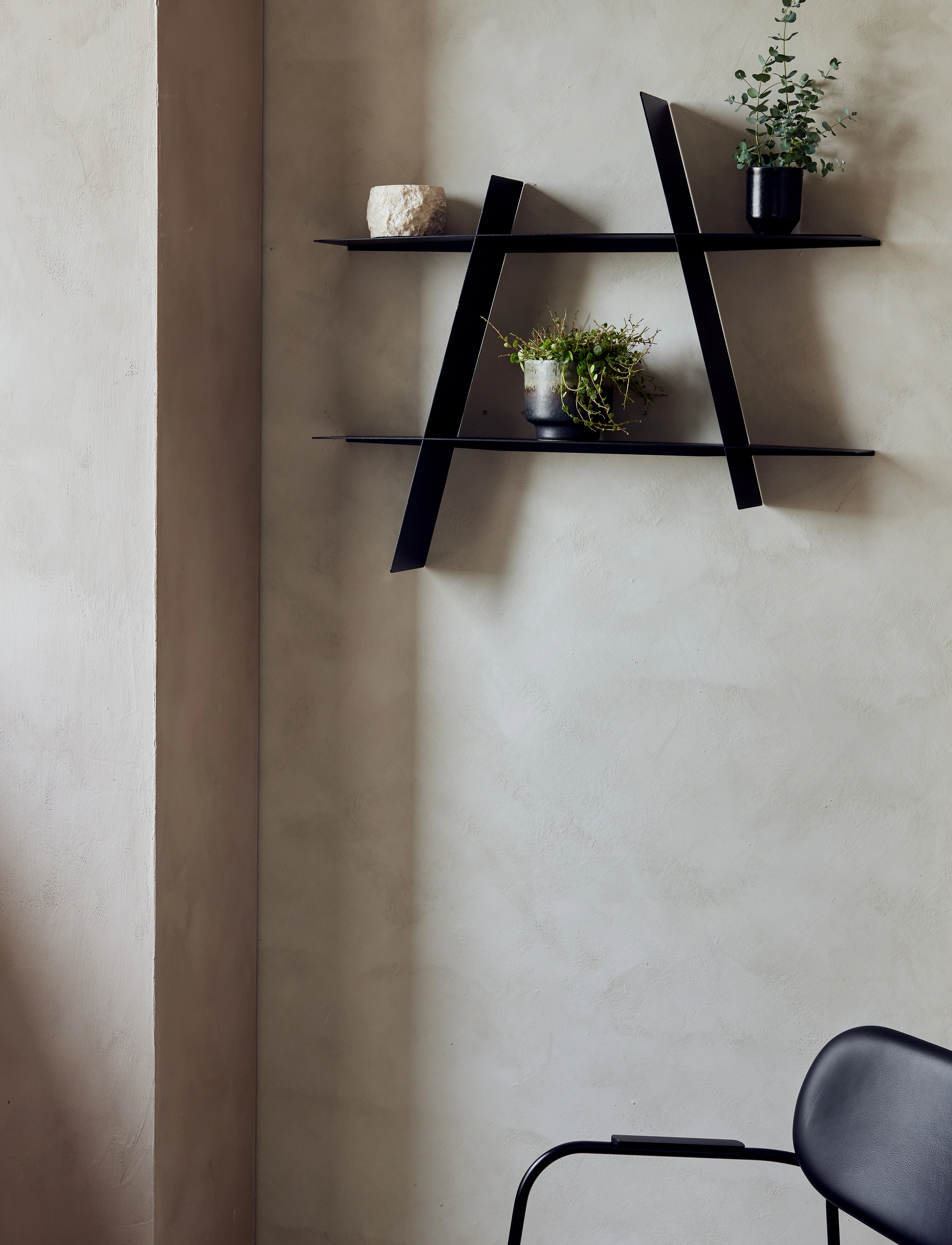 Andersen Furniture A-Shelf, M, Furniture, Schwarz - Shelves, Homeware