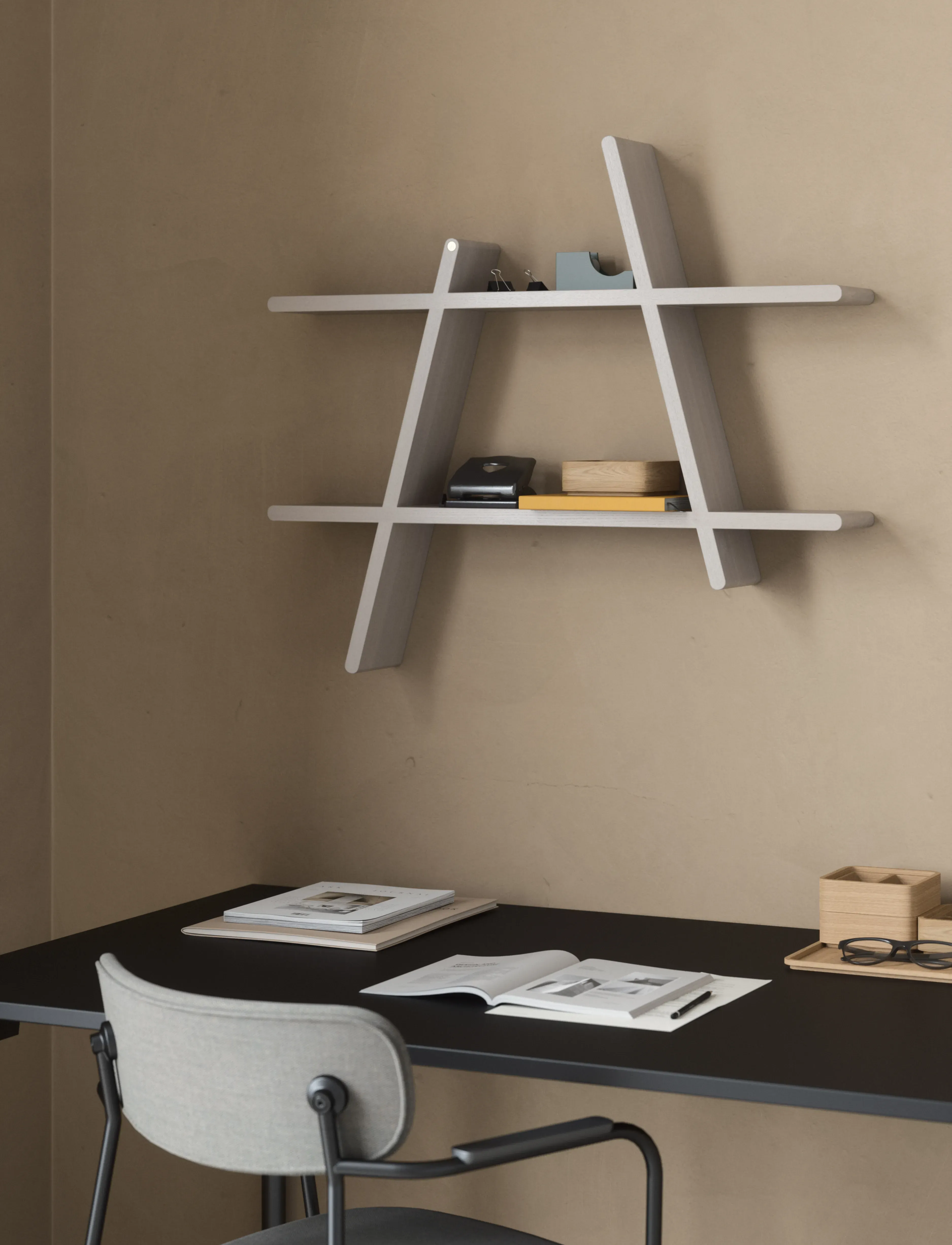 Andersen Furniture A-Shelf, L, Furniture, Creme - Shelves, Homeware