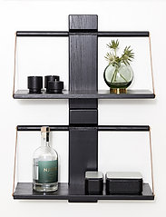 Andersen Furniture - Shelf Wood Wall - regale und verwahrung - black - 1
