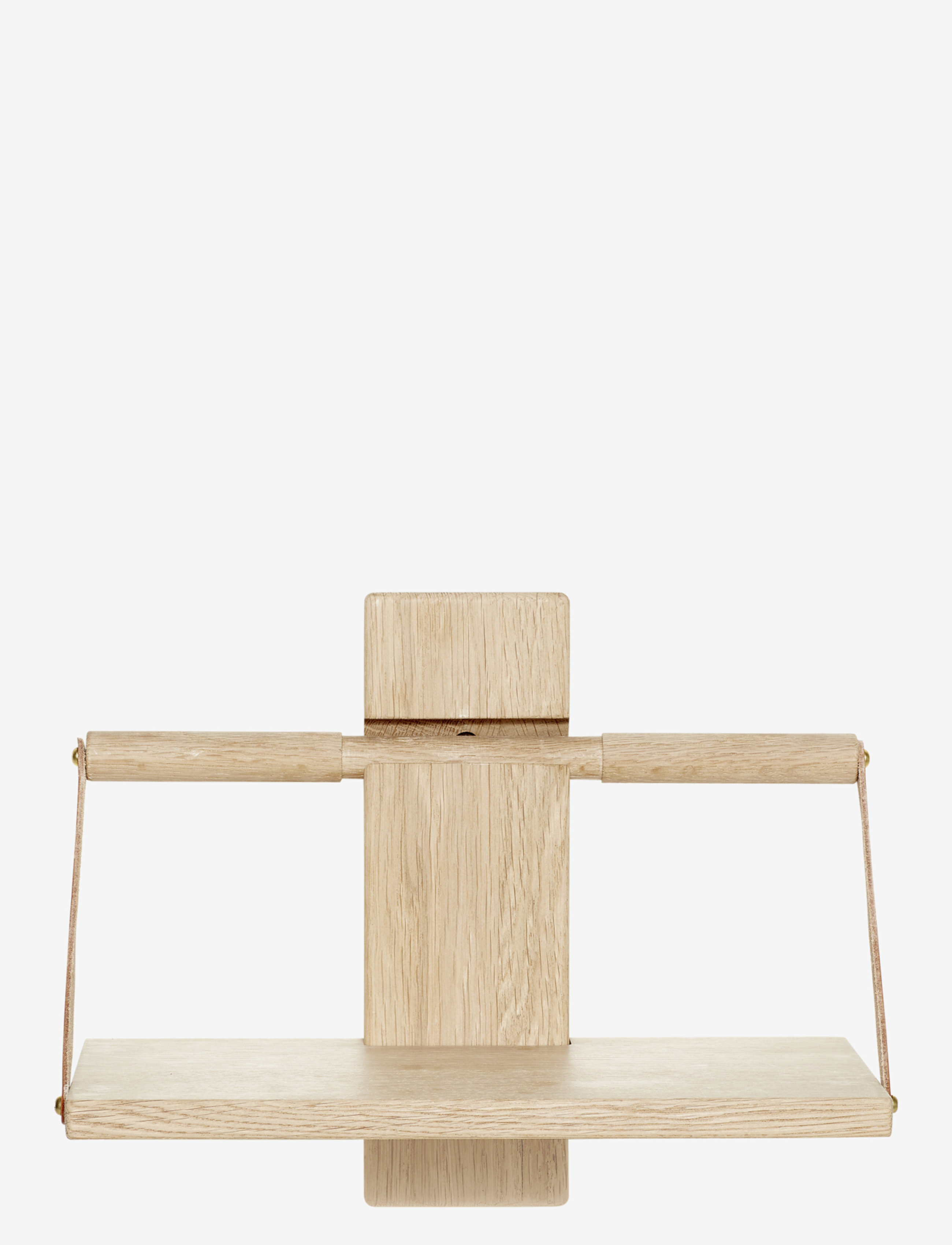 Andersen Furniture Shelf Wood Wall, Hylde, Brun, Str: S