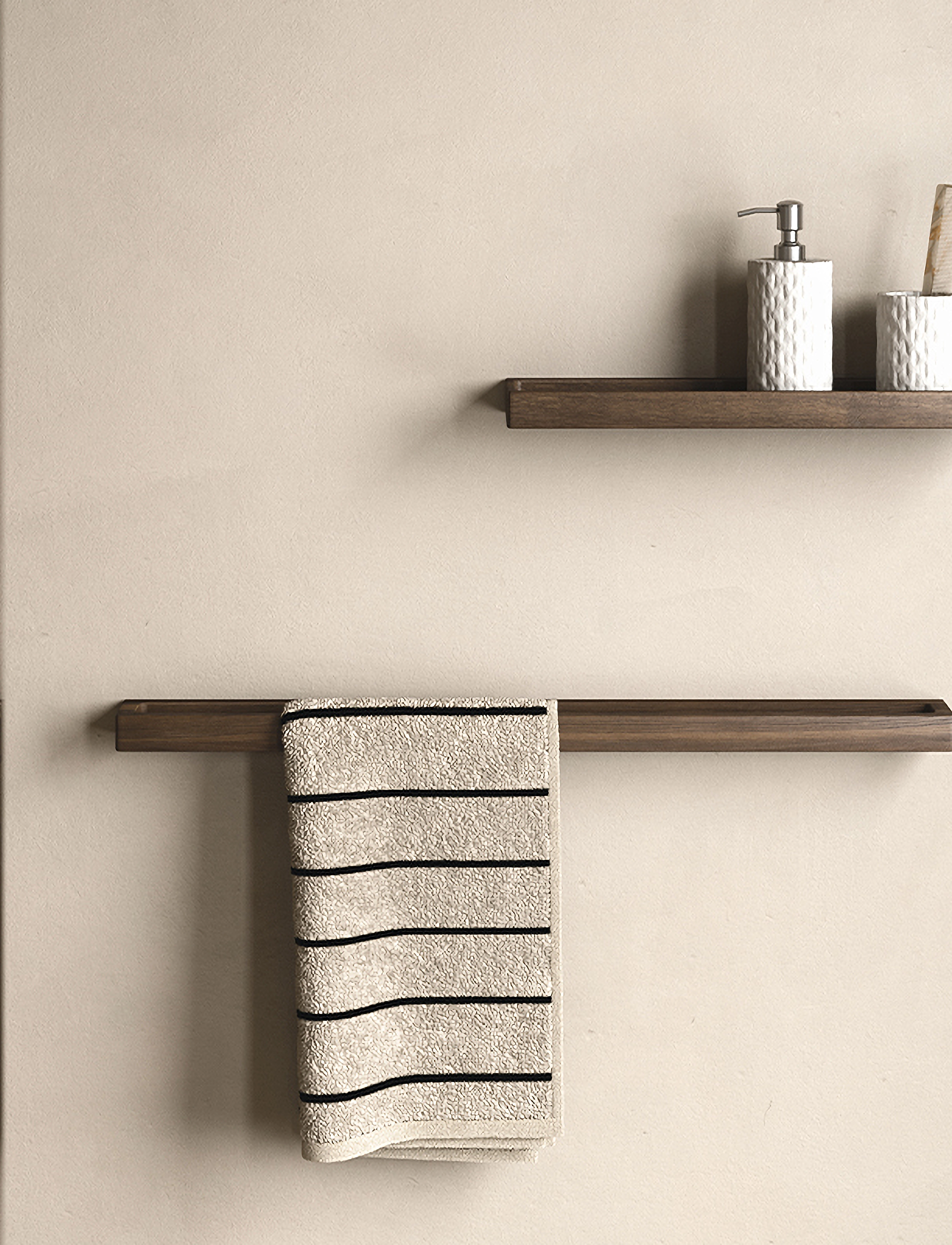 Andersen Furniture Bathroom Series, SINGLE, Interior, Braun - Toilet Holders & Hocks, Homeware