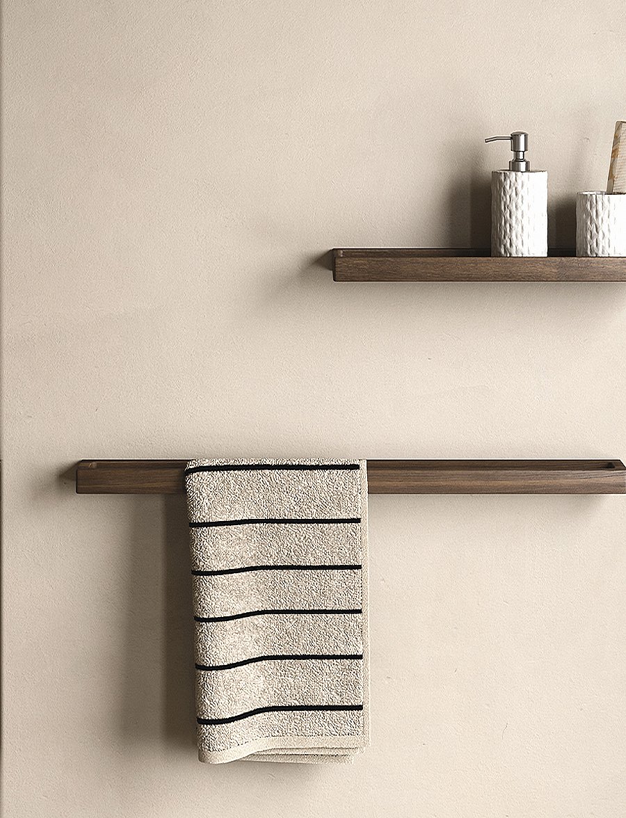 Andersen Furniture - Towel Rack Single - riputuskonksud ja nagid - brown - 0
