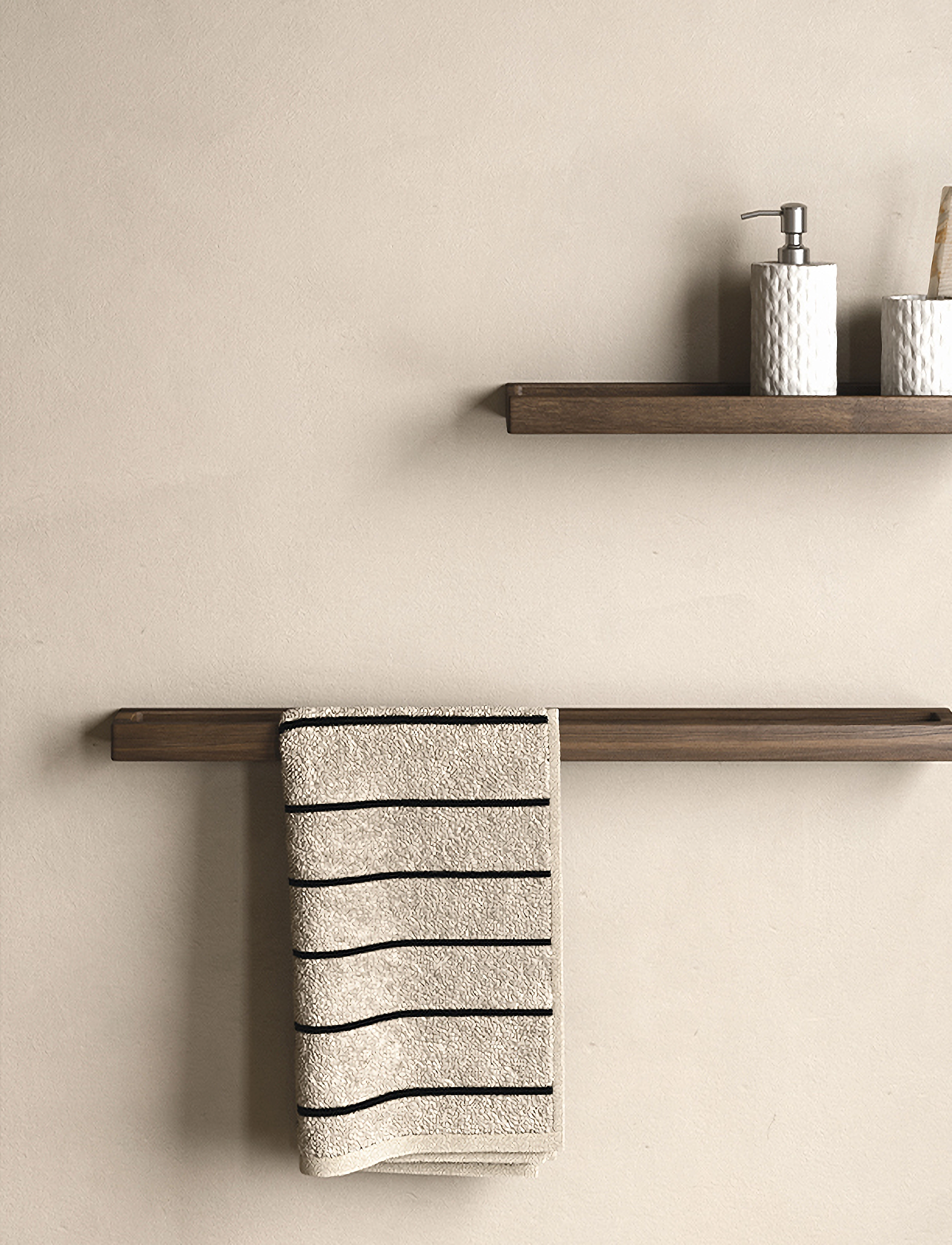 Andersen Furniture Shelf 10, One Size, Bathroom Interior, Braun - Shelves, Homeware