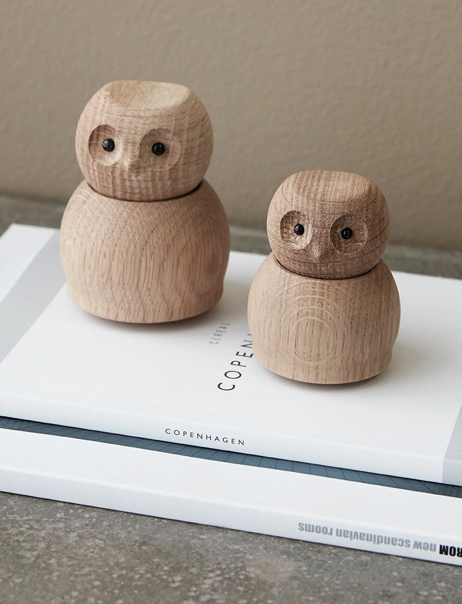 Andersen Furniture Owl, H9 cm, Decorative Accessories-details - Wooden Figures, Homeware