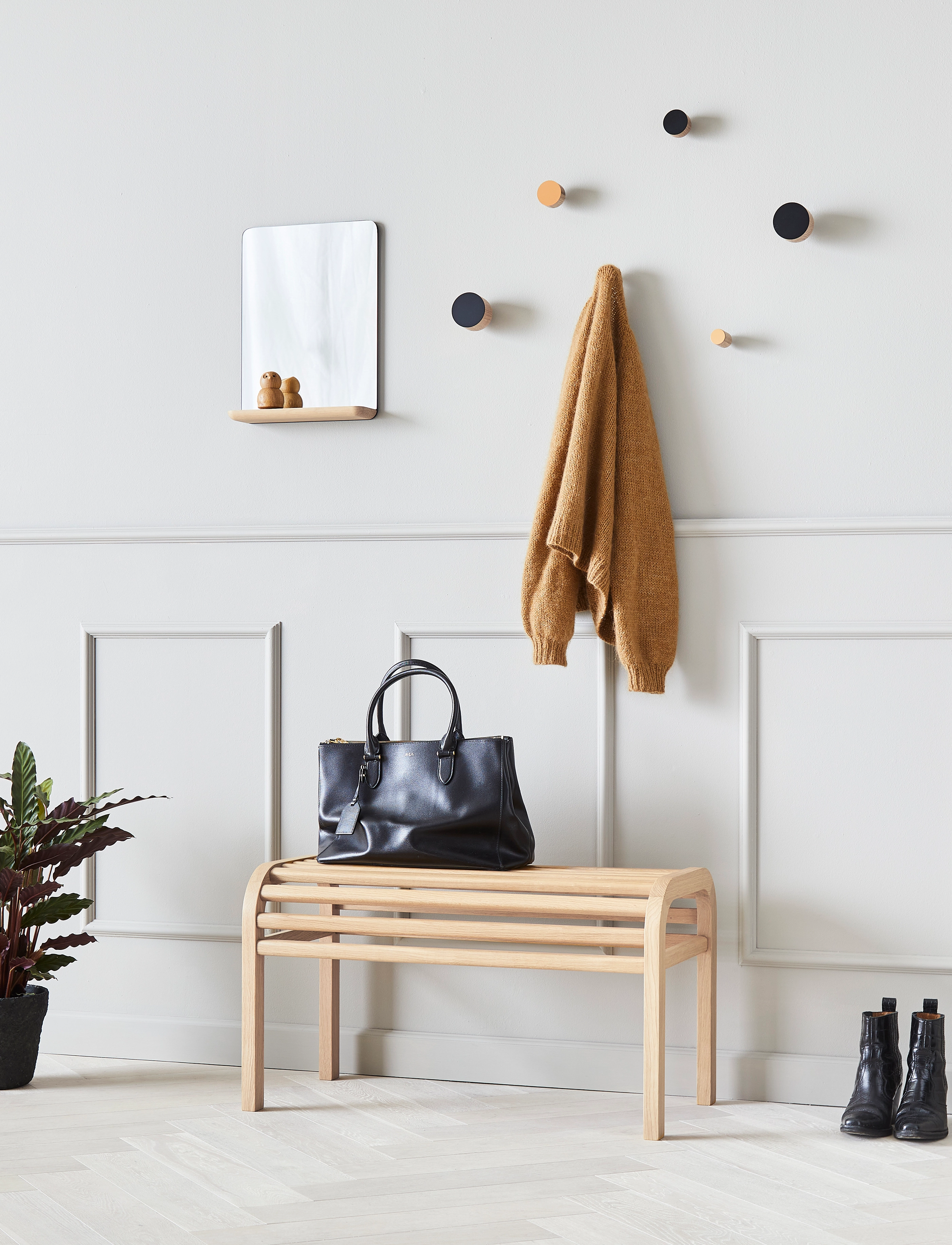 Andersen Furniture - B1 Bench - krukken en banken - brown - 2