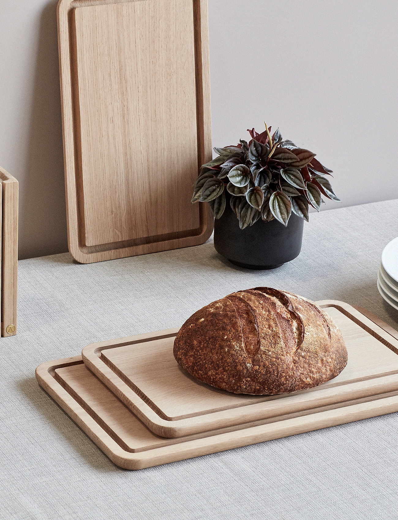 Andersen Furniture Carvingboard, 40X24 cm, Cutting Boards, Beige - Wooden Homeware