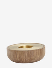 Oak Nordic tea light - NO COLOR