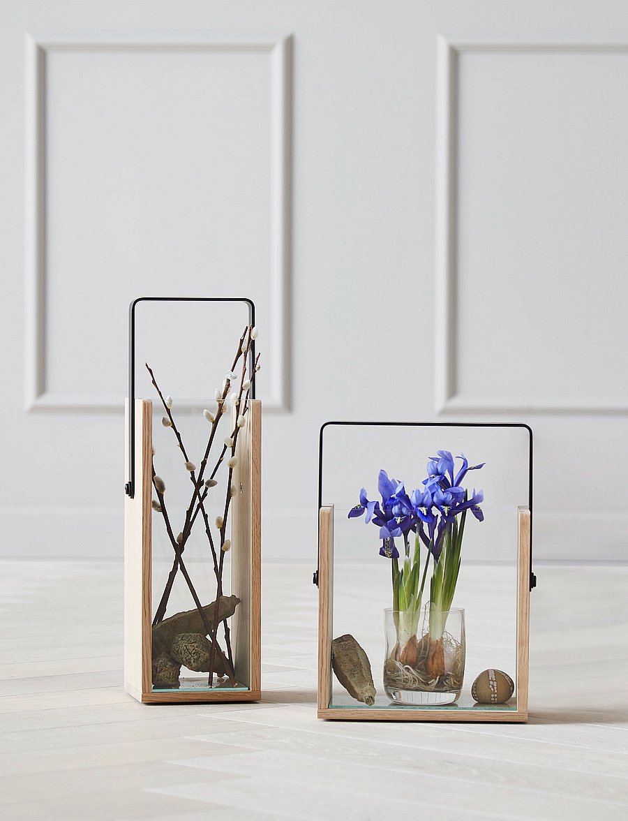 Andersen Furniture - Square - laternen - glass/oak - 2