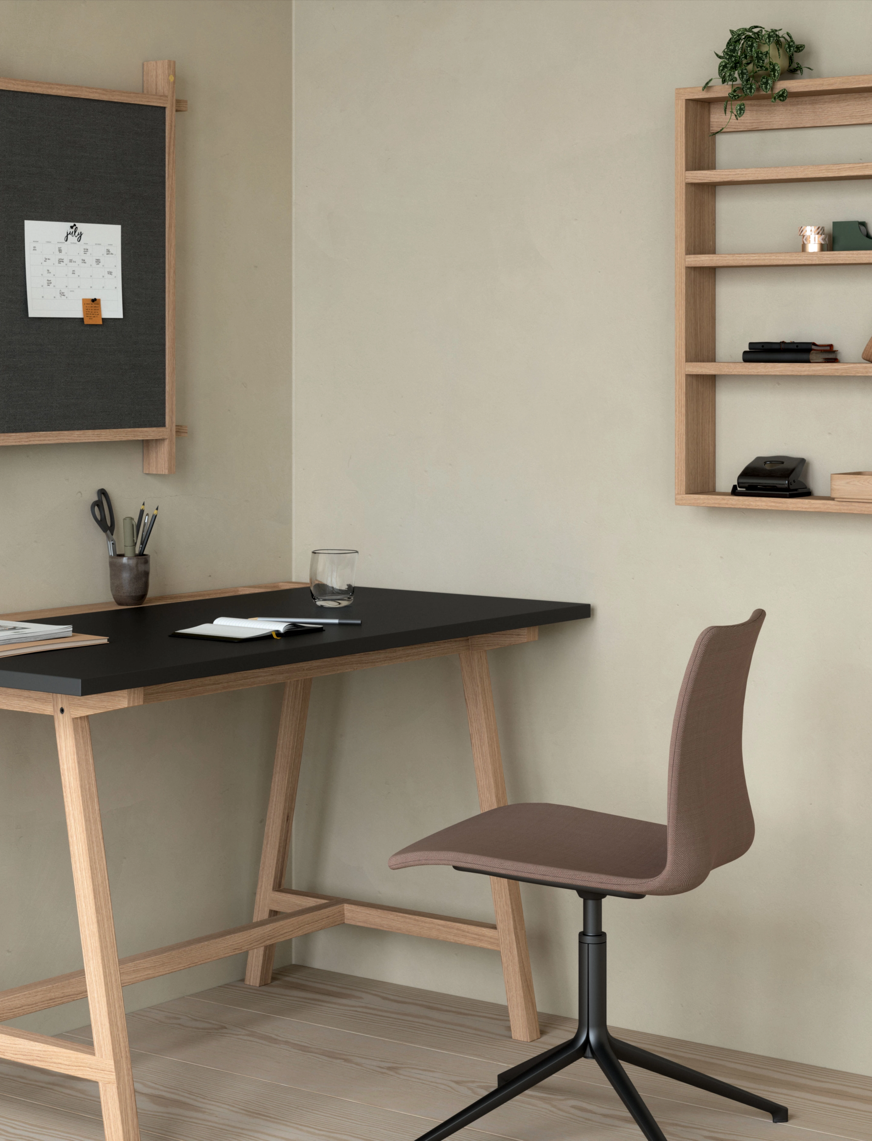 Andersen Furniture A-Podium, One Size, Furniture, Braun - Shelves, Homeware