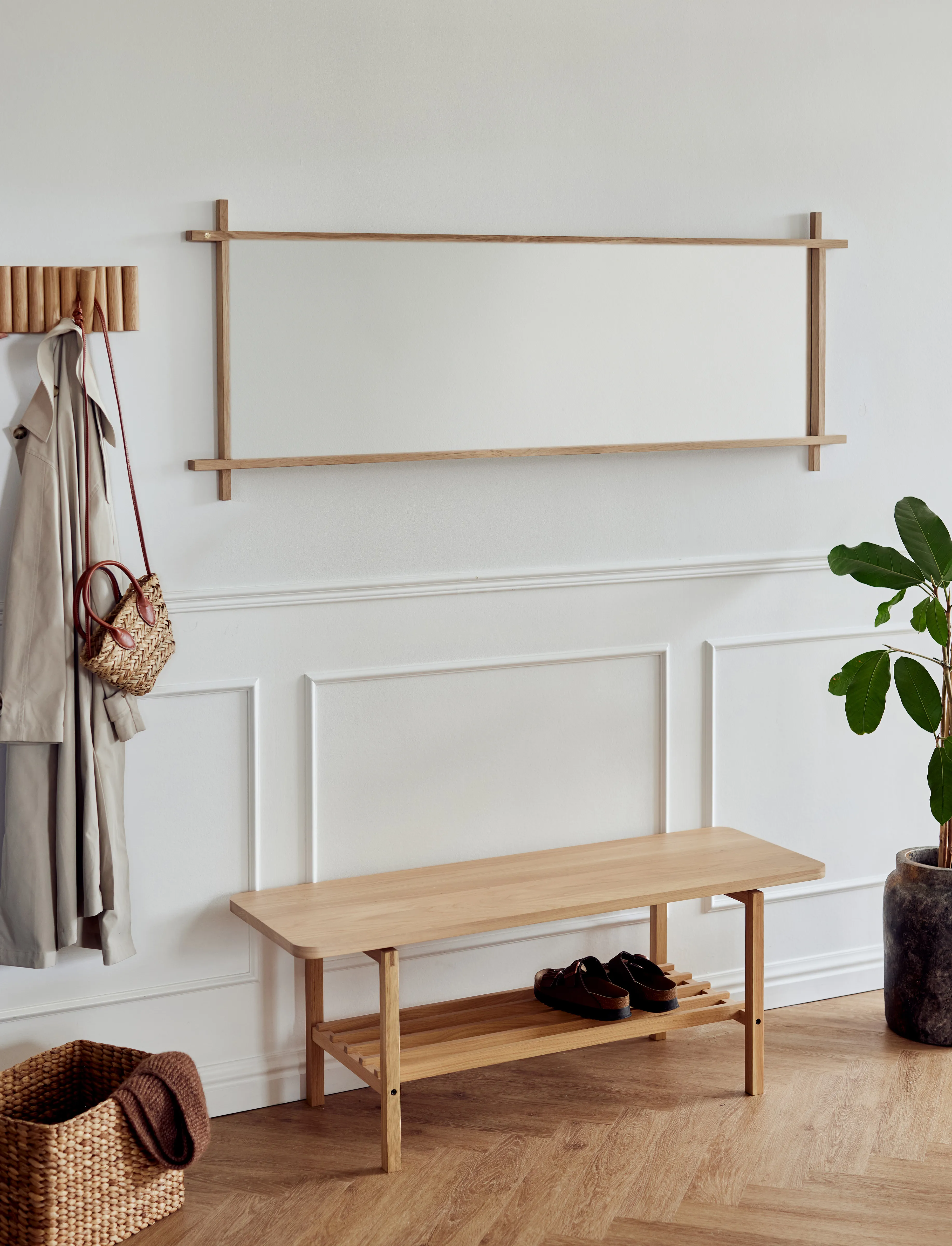 Andersen Furniture Collect Mirror, 3.5X60X160 cm, Spejle > Vægspejle, Unisex
