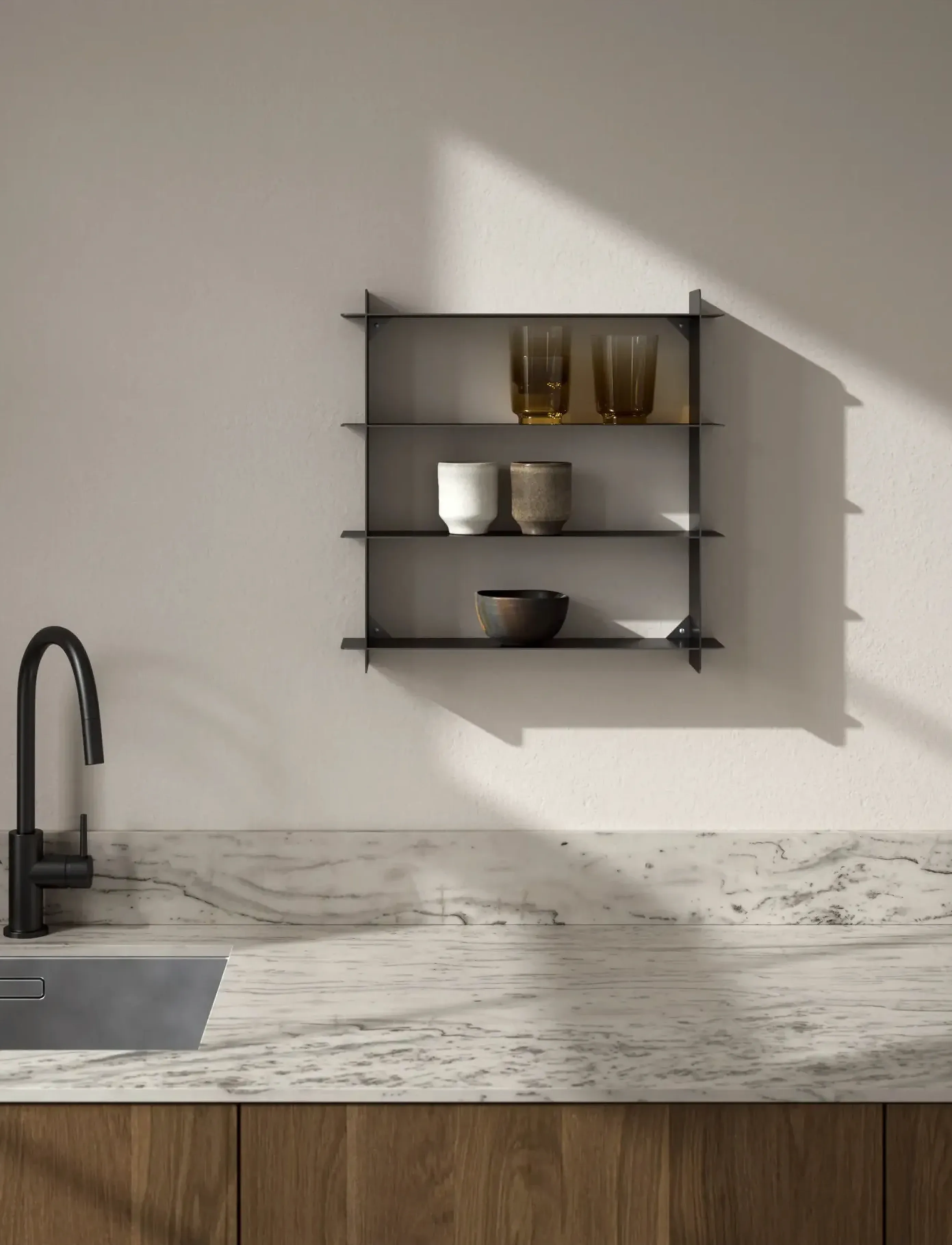 Andersen Furniture Division, One Size, Furniture, Schwarz - Shelves, Homeware