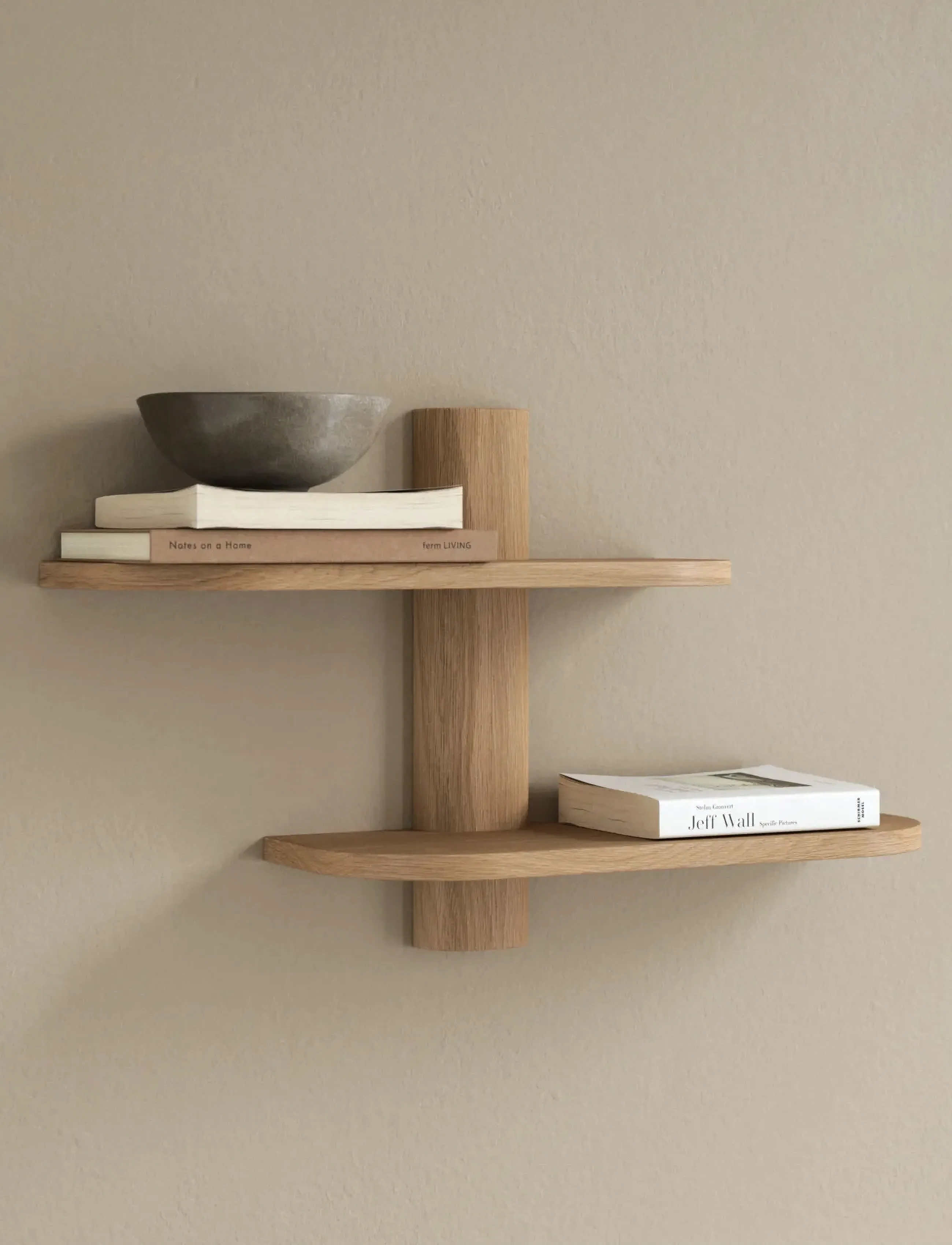 Andersen Furniture Bend Hylde, 50X 18X 40 cm, Furniture, Rosa - Shelves, Homeware