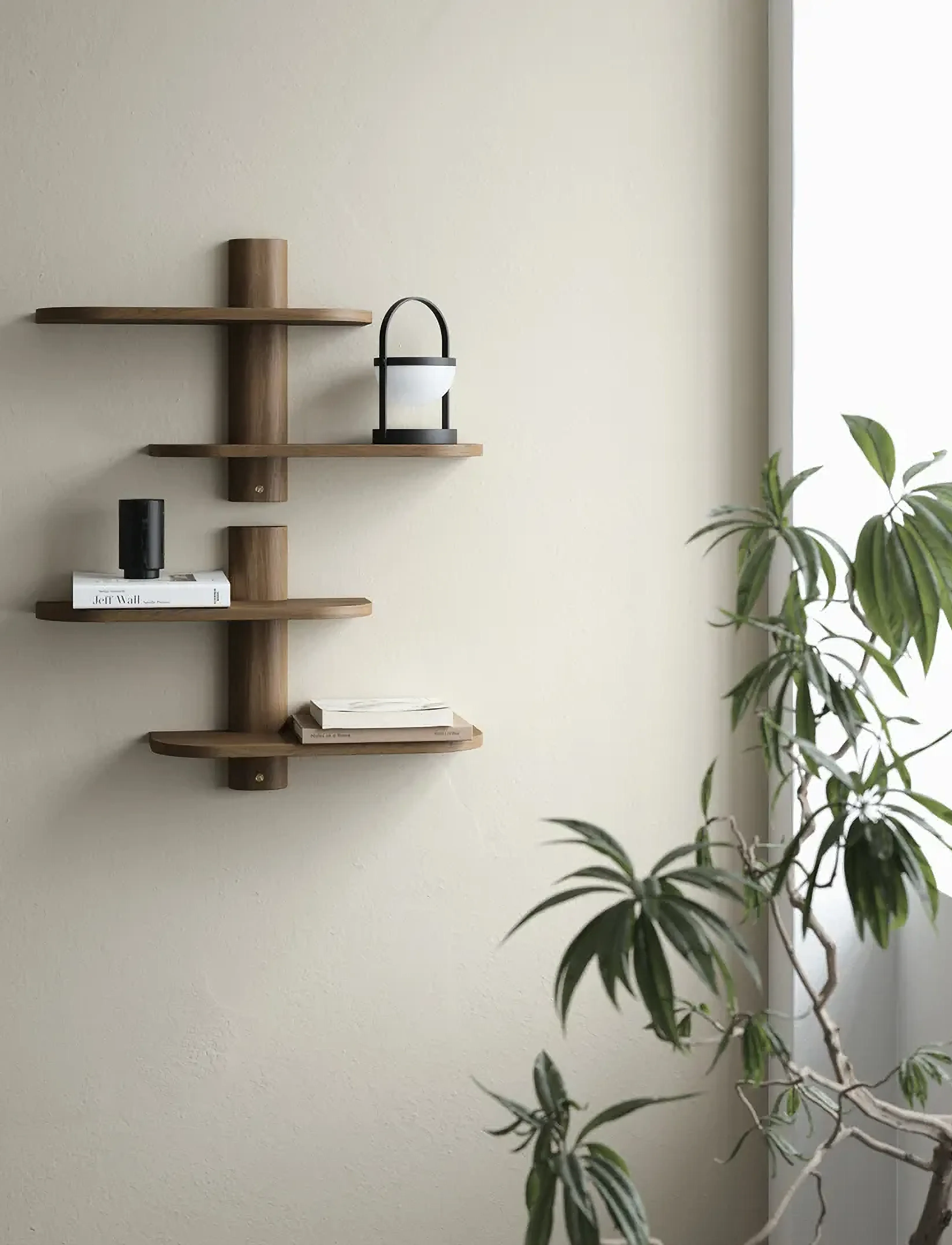 Andersen Furniture Bend Hylde, One Size, Furniture, Braun - Shelves, Homeware