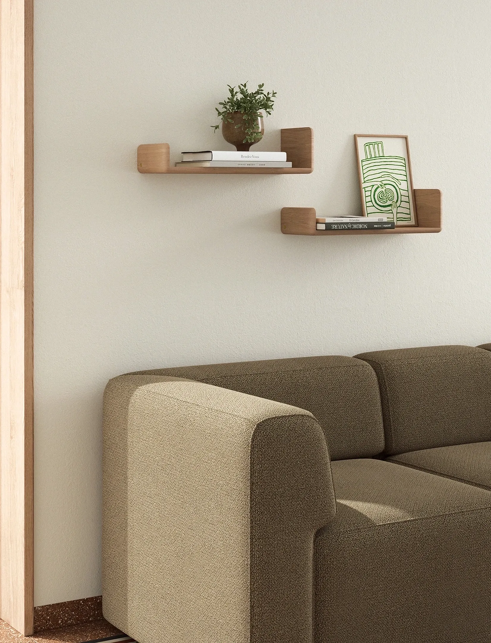 Andersen Furniture Level, 55X 18X 9 cm, - Shelves, Homeware