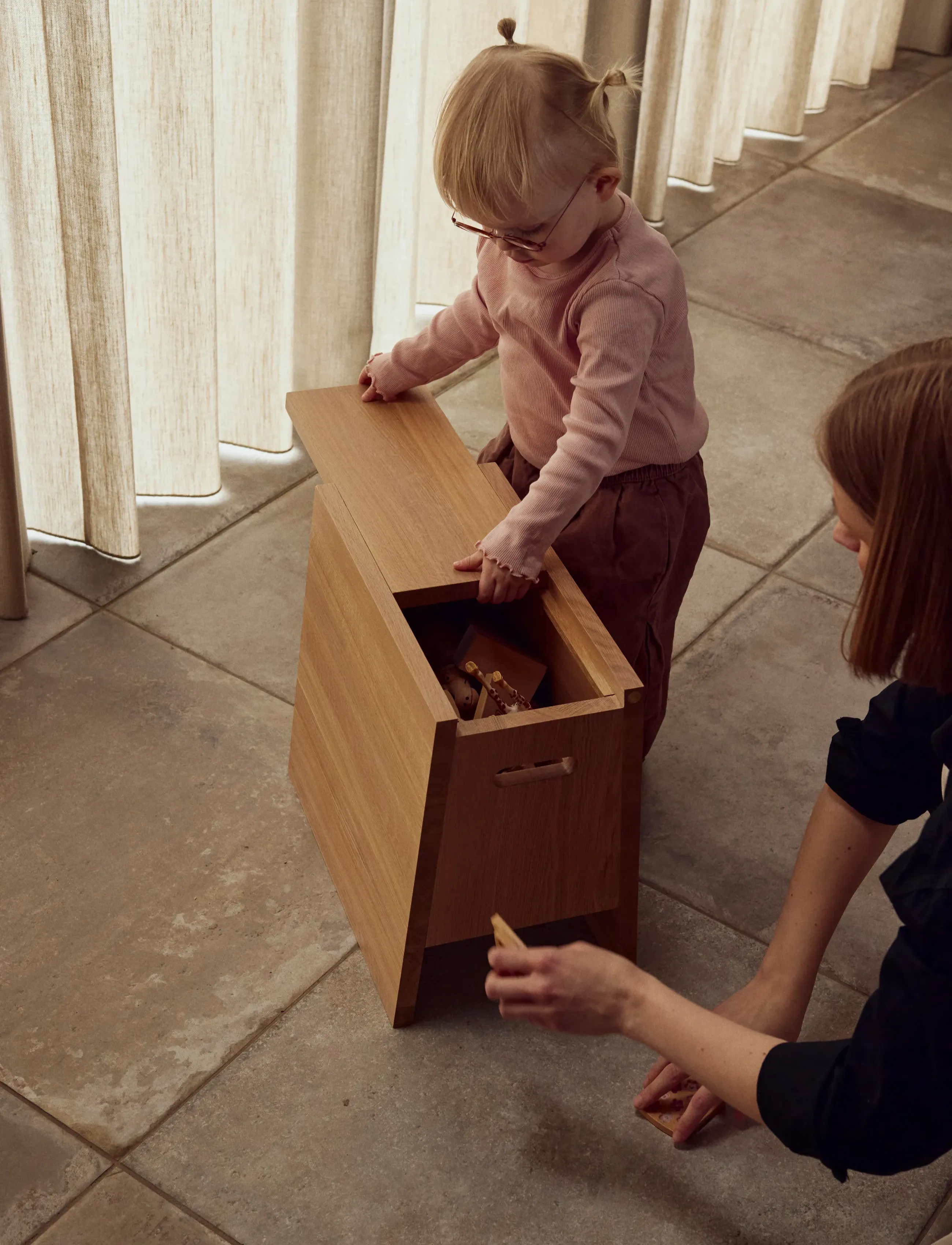 Andersen Furniture - Plinth Stool - stools & benches - oak - 5