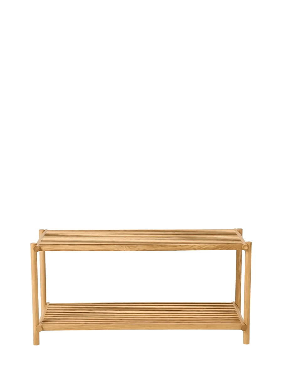 Andersen Furniture - Column Shoe Rack - schuhregale und tabletts - oak - 1