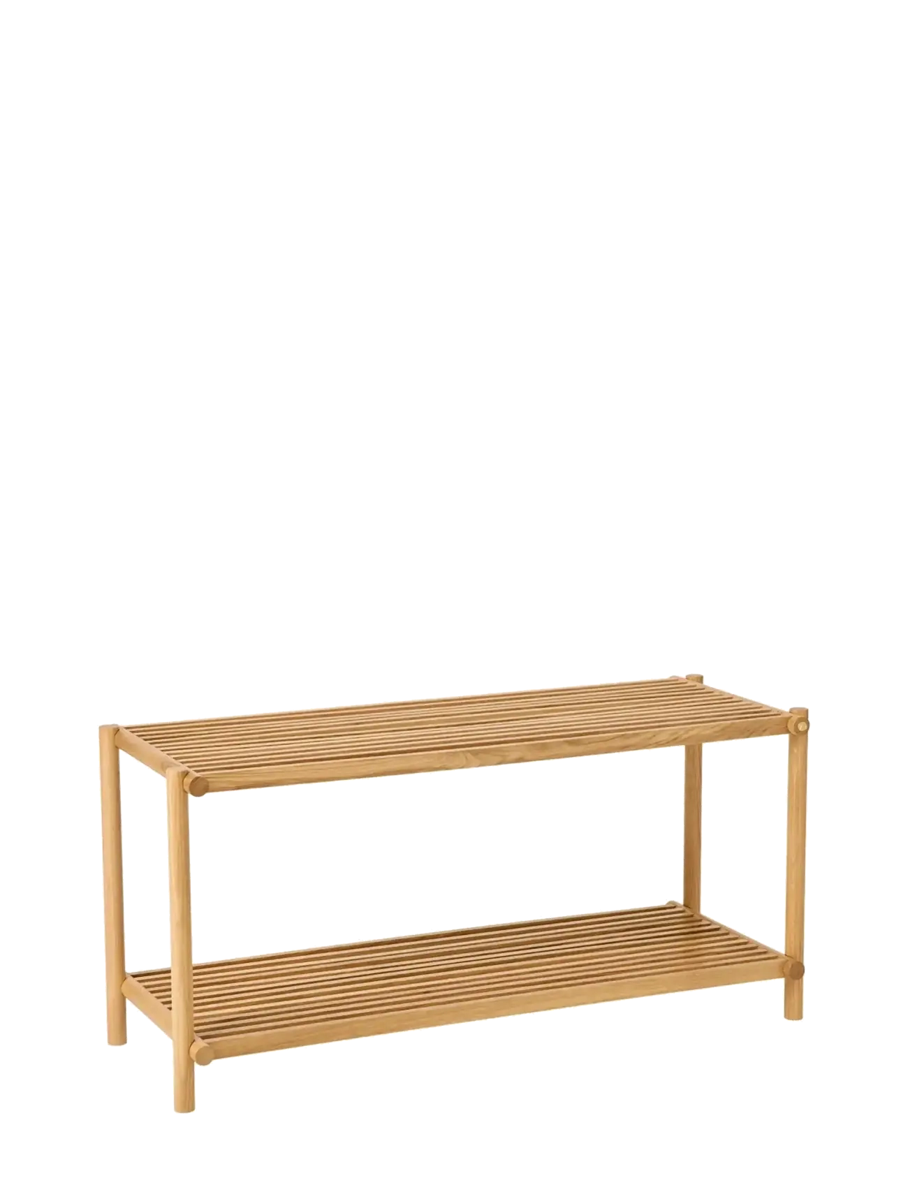 Andersen Furniture - Column Shoe Rack - shoe racks & trays - oak - 2