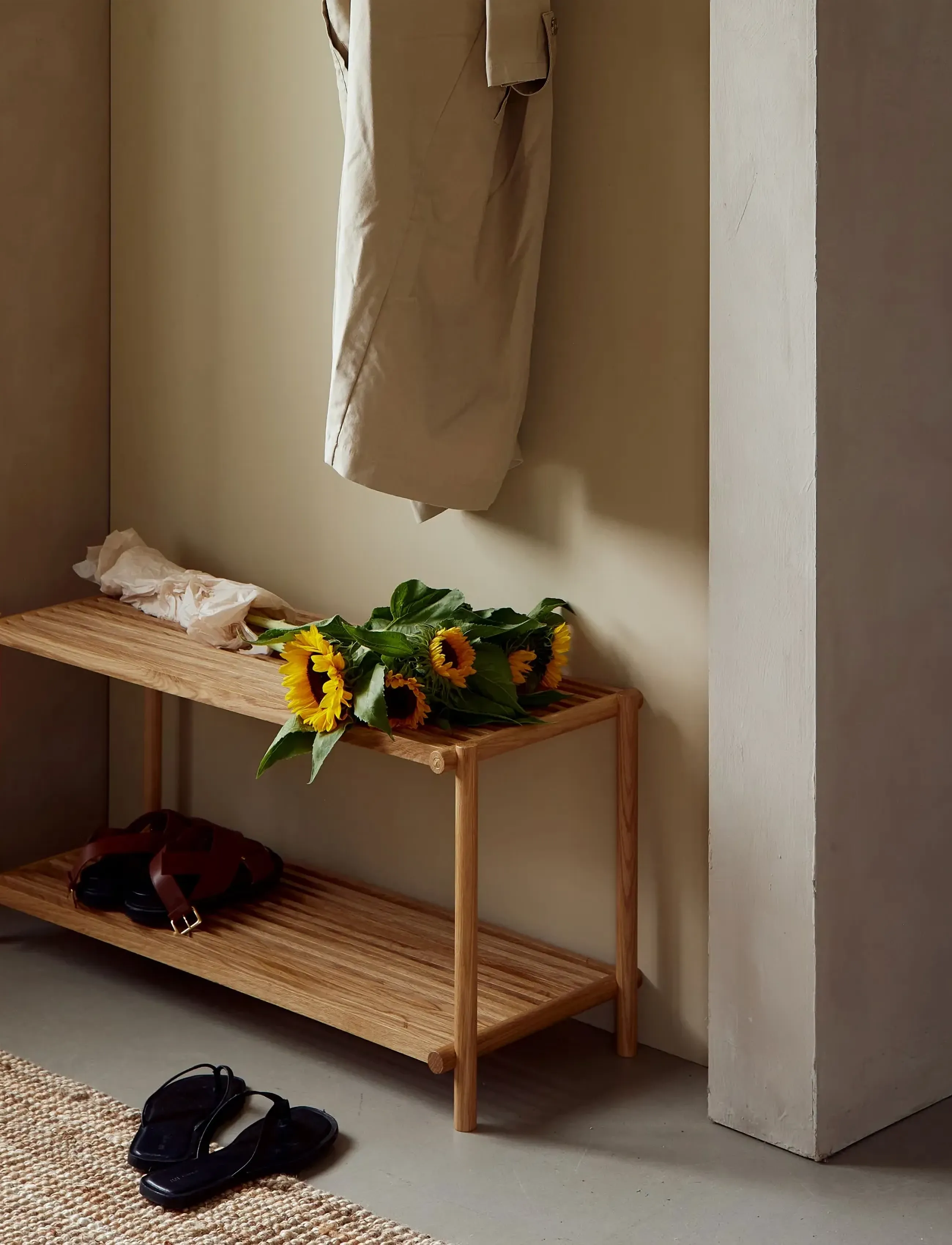 Andersen Furniture Column Shoe Rack, One Size, - Racks, Homeware