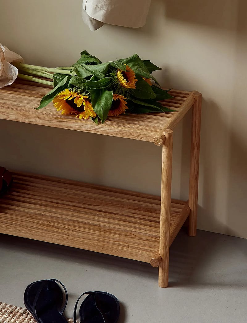 Andersen Furniture - Column Shoe Rack - oak - 3