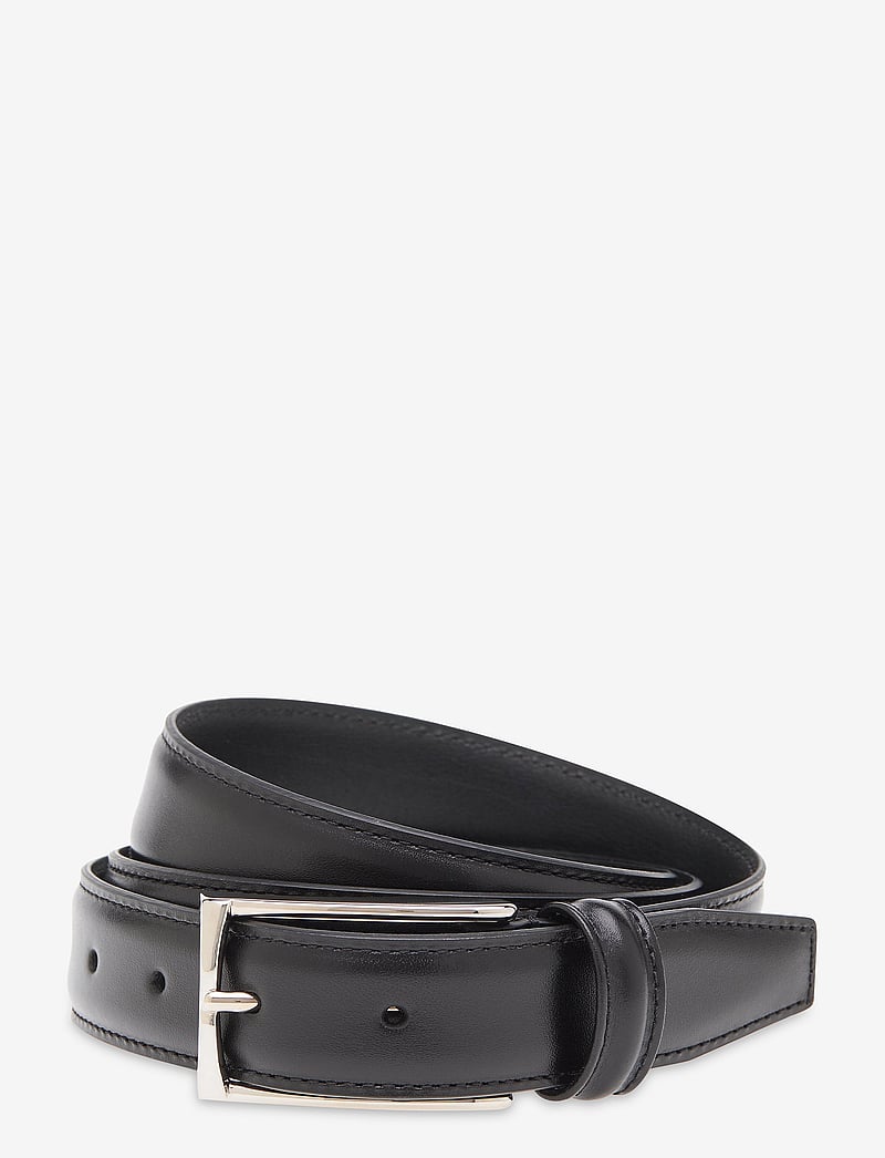Anderson's - Suede belt Sand - 3cm - klassiske bælter - black - 0