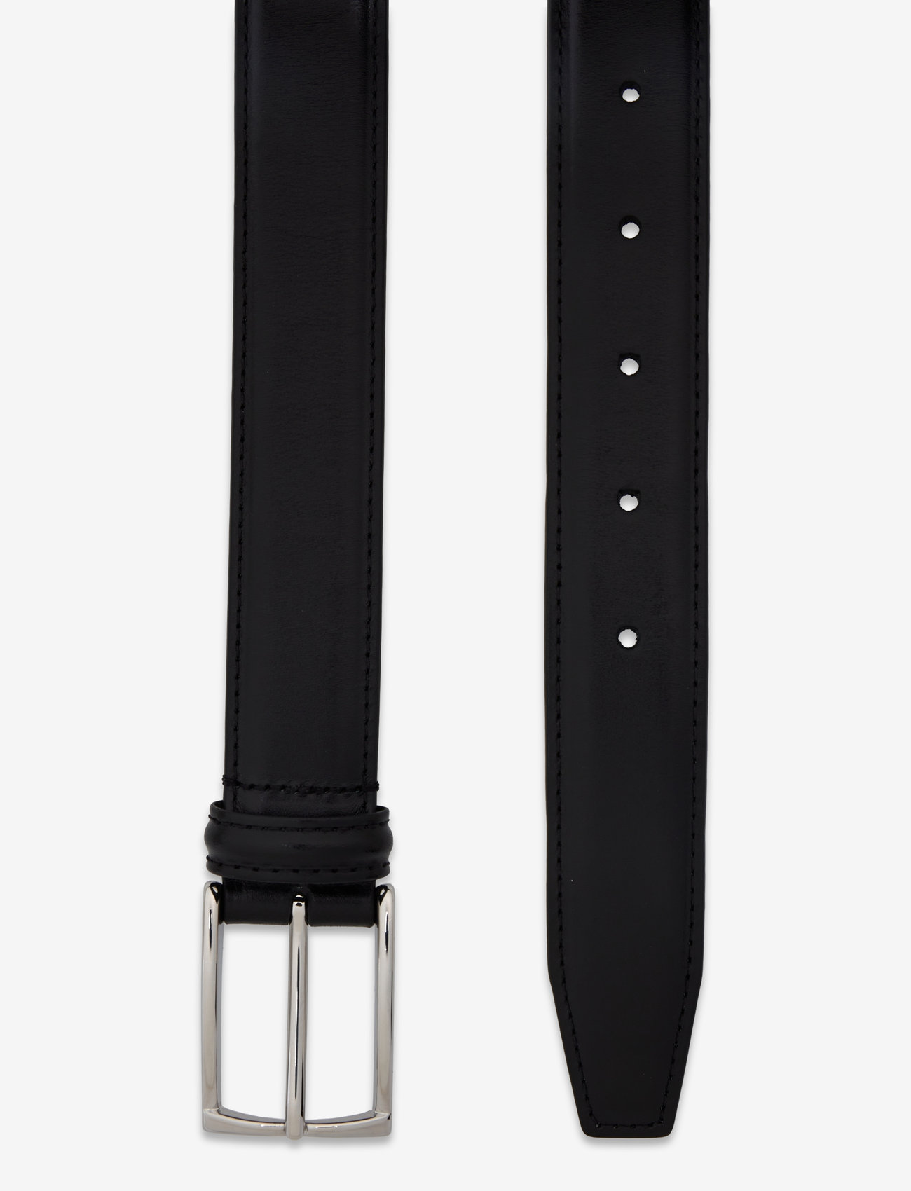Anderson's - Suede belt Sand  - 3cm - klassiske bælter - black - 1