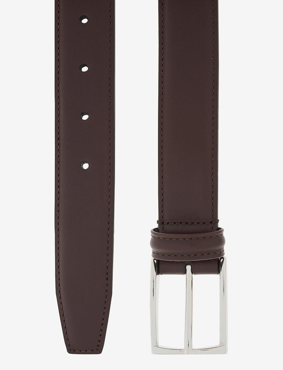 Anderson's - Classic leather belt - skärp - brown - 1