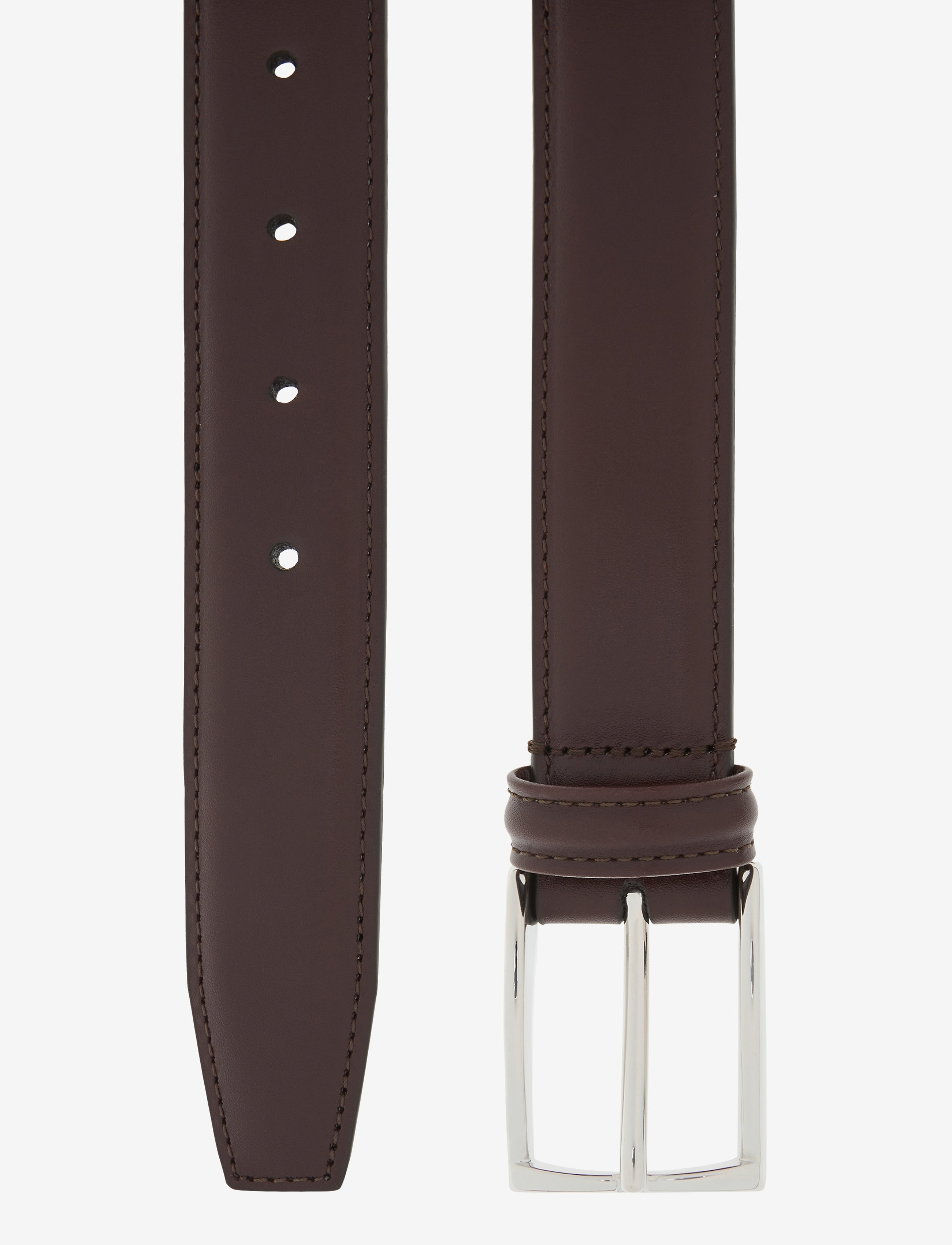 Anderson's - Classic leather belt - belts - brown - 1
