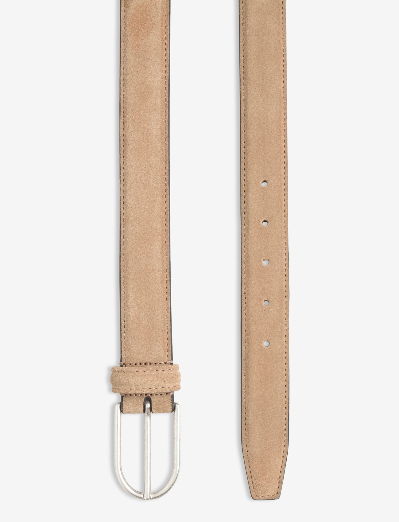 Anderson's - Classic leather belt - klassikalised vööd - sand - 1