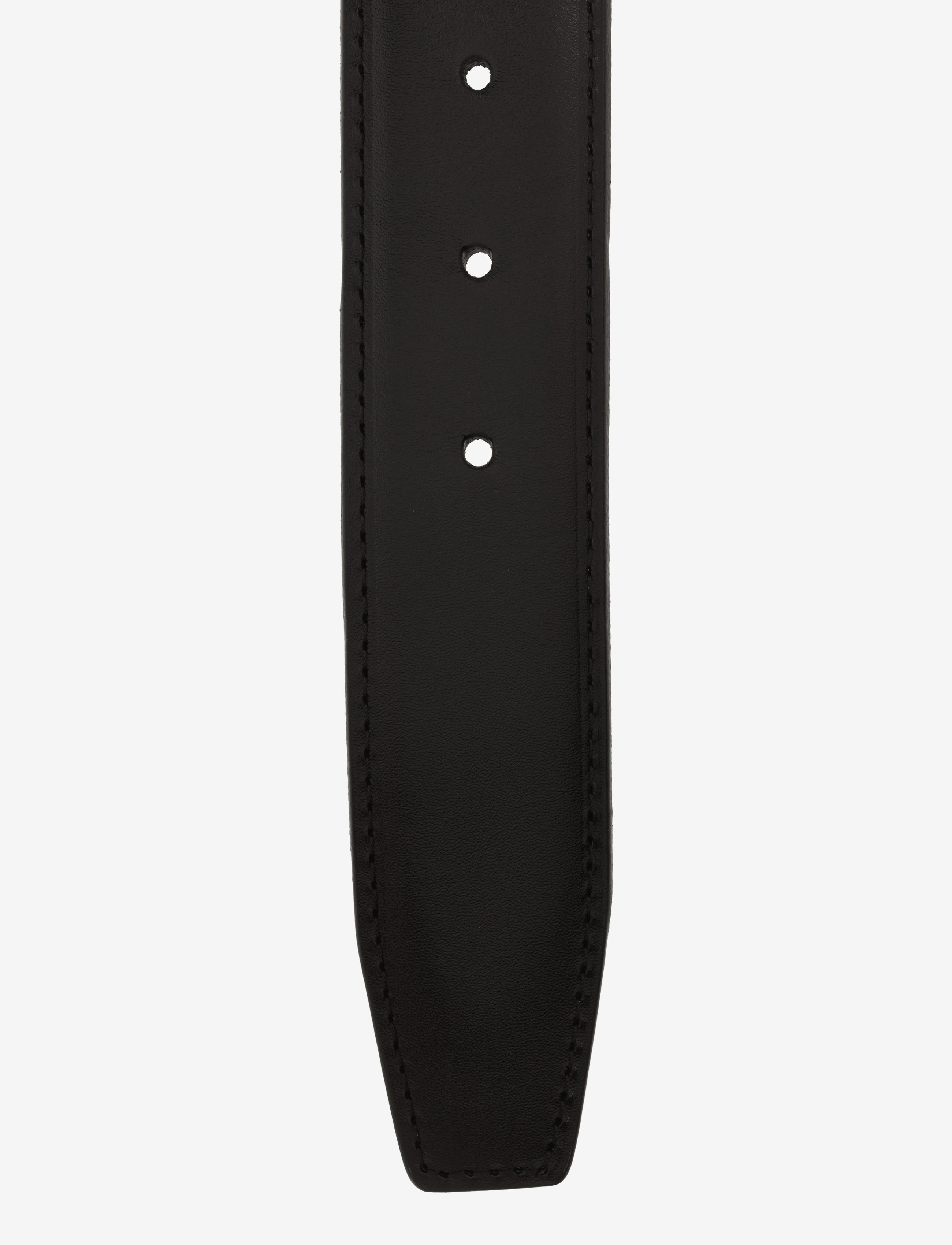 Anderson's - Classic suiting belt 3,5 - fødselsdagsgaver - black - 1