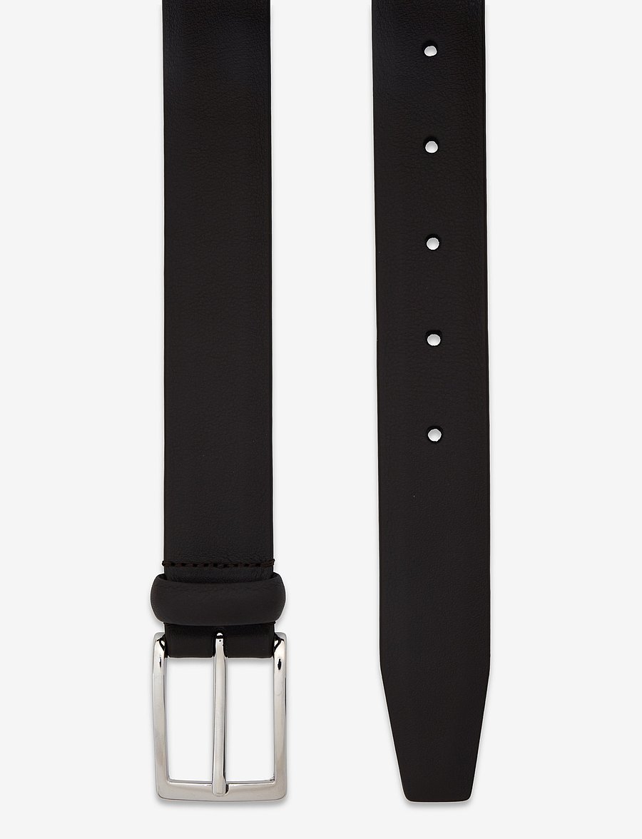 Anderson's - semi formal leather belt - ceintures classiques - brown - 1