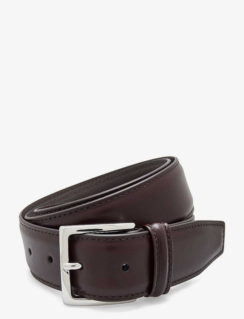 Anderson's - Classic Tan Stitched Belt - classic belts - brown - 0