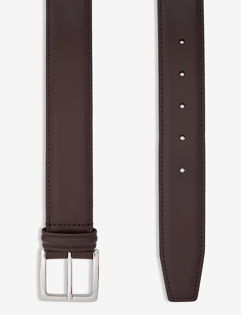 Anderson's - Classic Tan Stitched Belt - classic belts - brown - 1