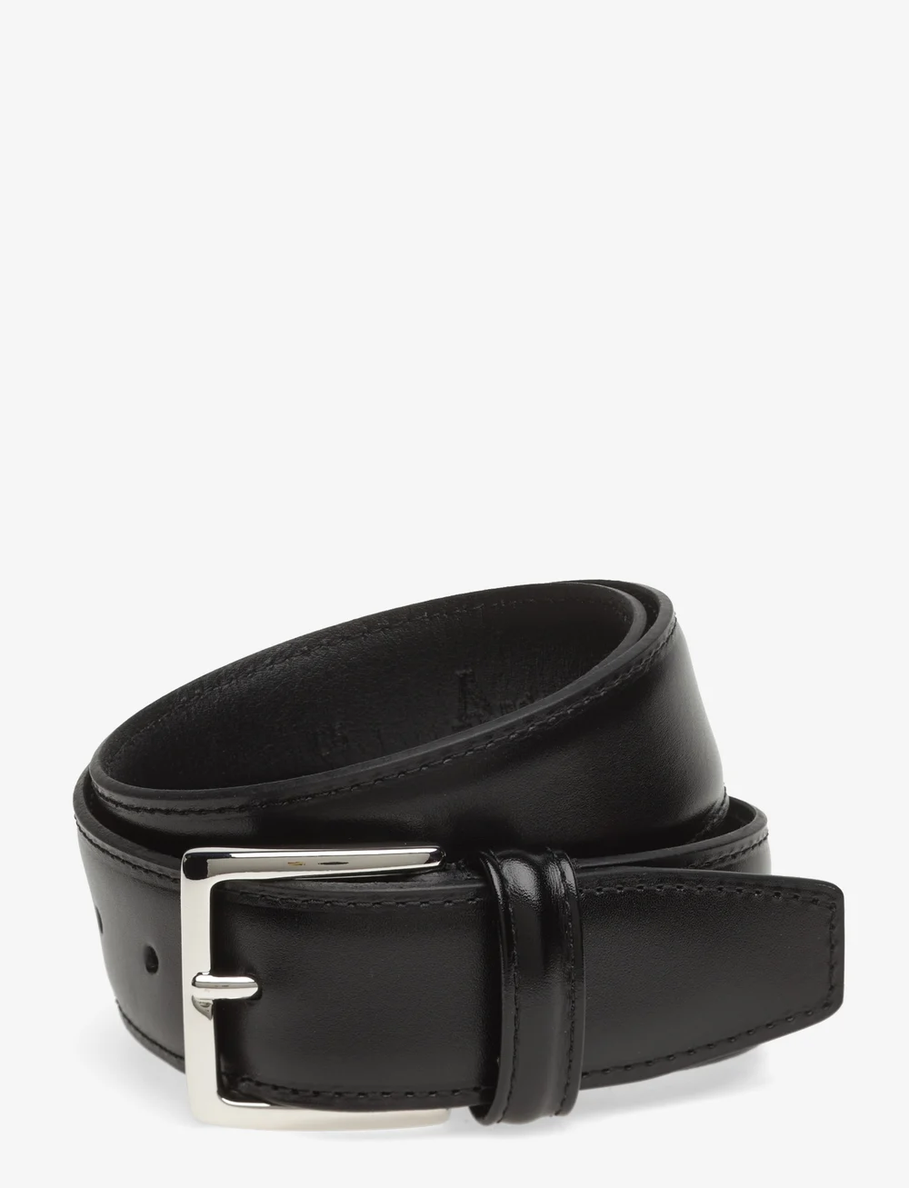 Anderson s Classic Black Stitched Belt Belts Boozt