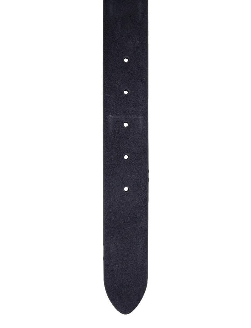 Anderson's - Classic Suede belt Dark brown 3,5 - classic belts - navy - 2