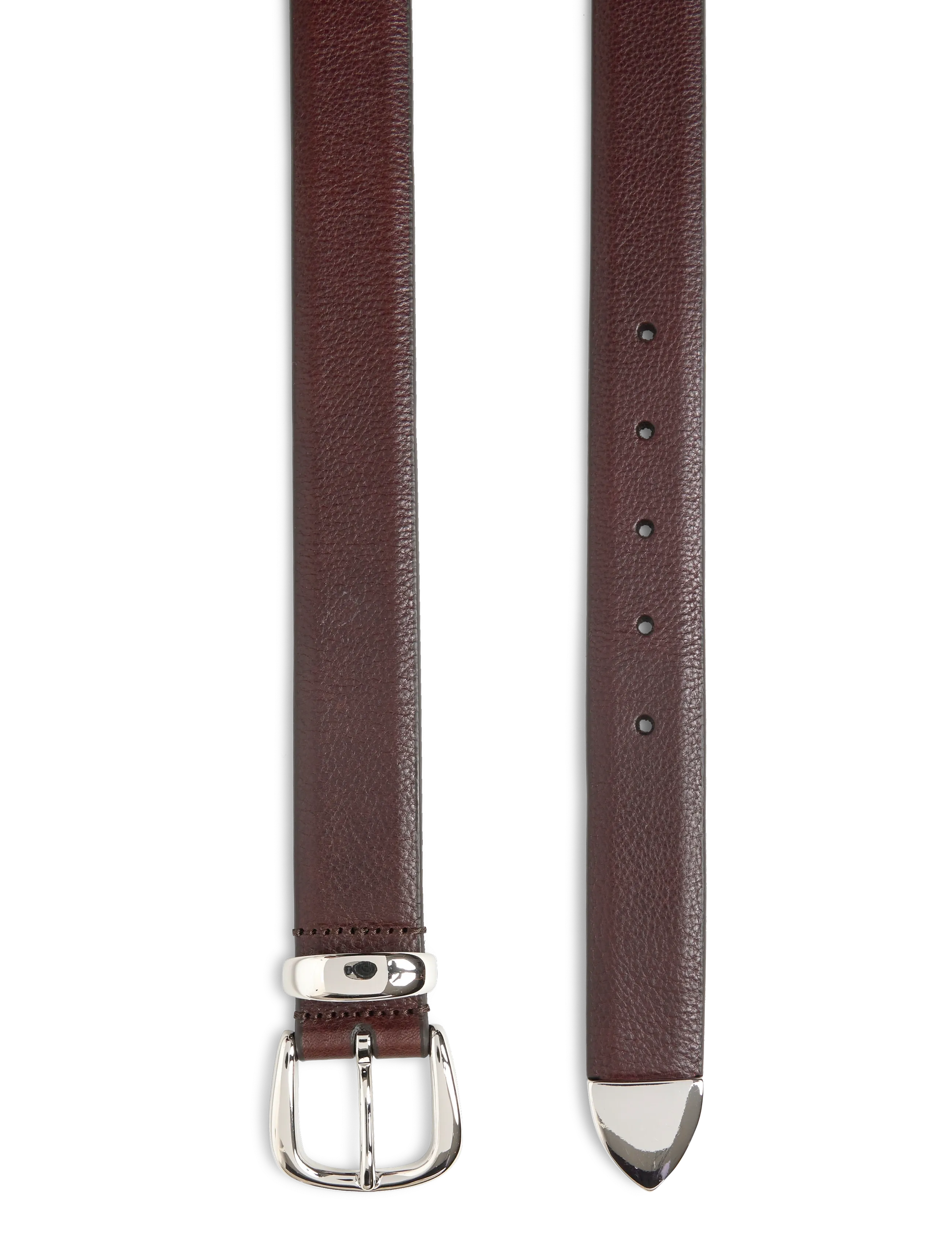 Anderson's - Leather belt brown - 3 cm - vyöt - m1 - 1