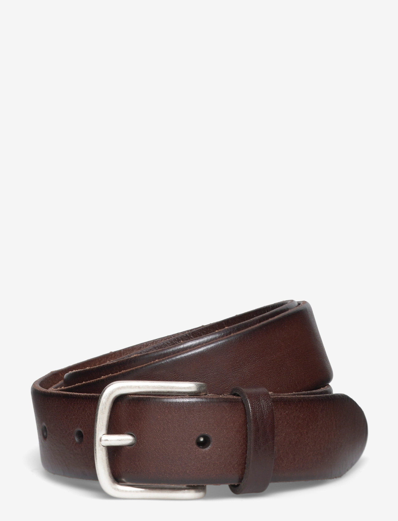 Anderson's - Denim Leather belt Cognac - 3 cm - skärp - m1 - 0
