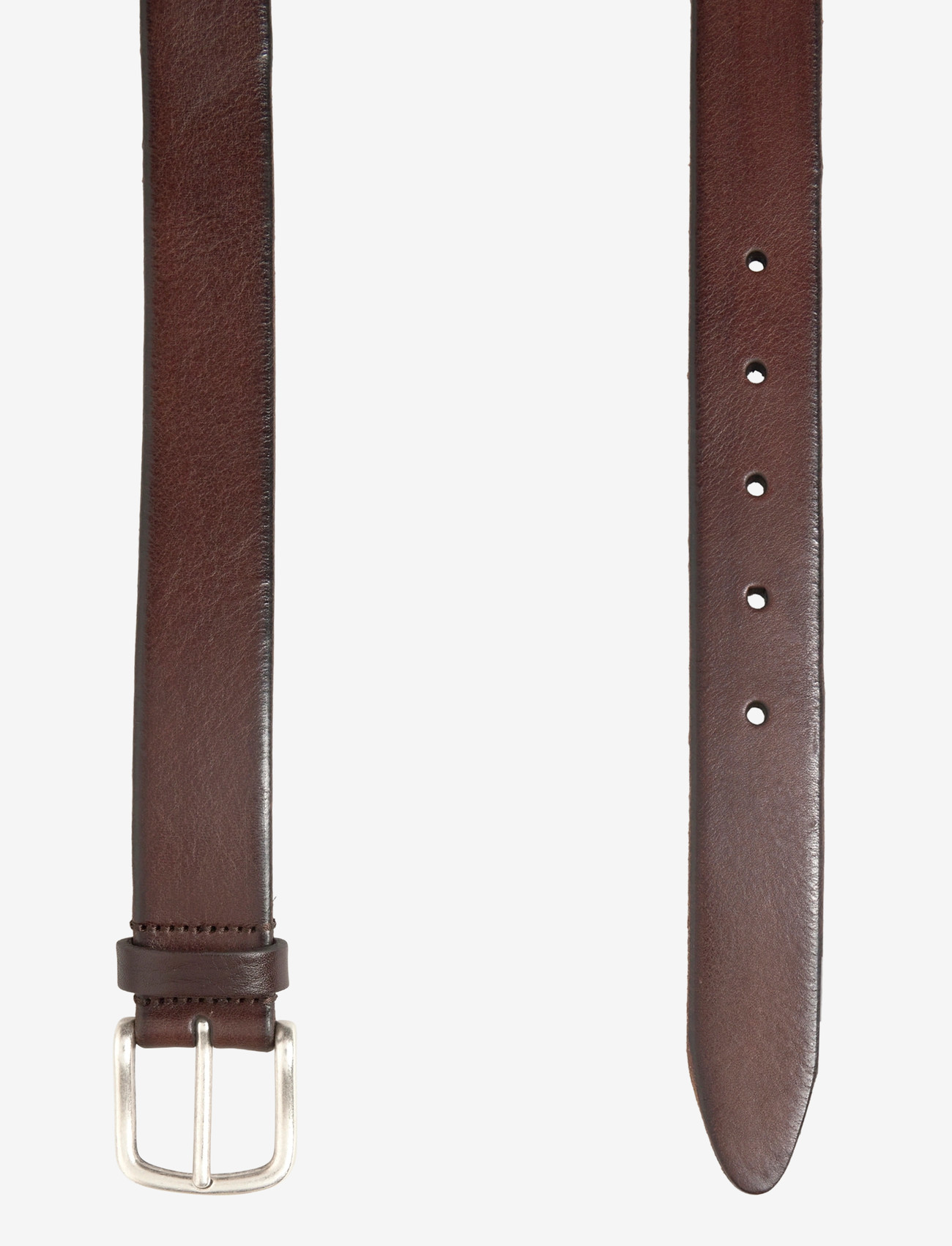 Anderson's - Denim Leather belt Cognac - 3 cm - skärp - m1 - 1